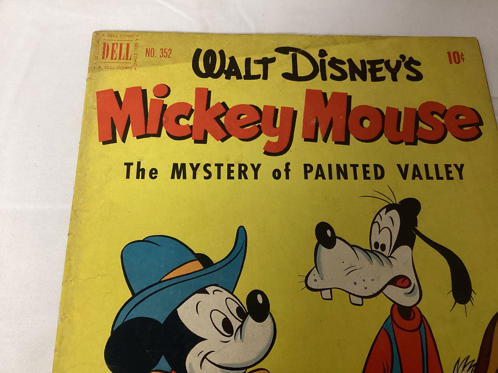 Four Color 352 Dell Walt Disney Mickey Mouse Comic Book - 2