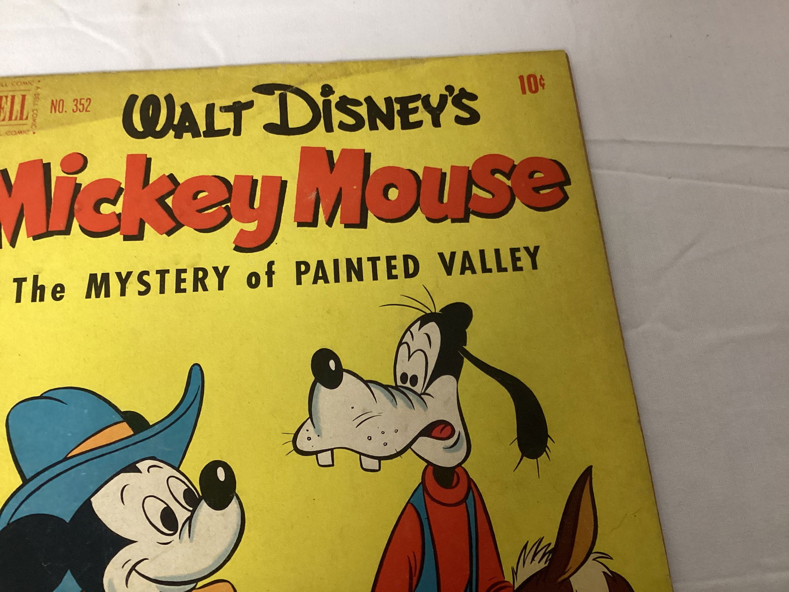 Four Color 352 Dell Walt Disney Mickey Mouse Comic Book - 3
