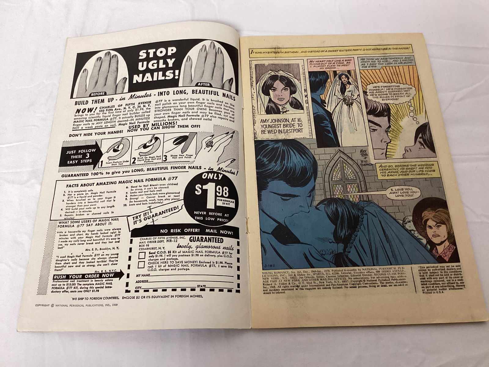 Young Romance 163 DC Comic Book - 6