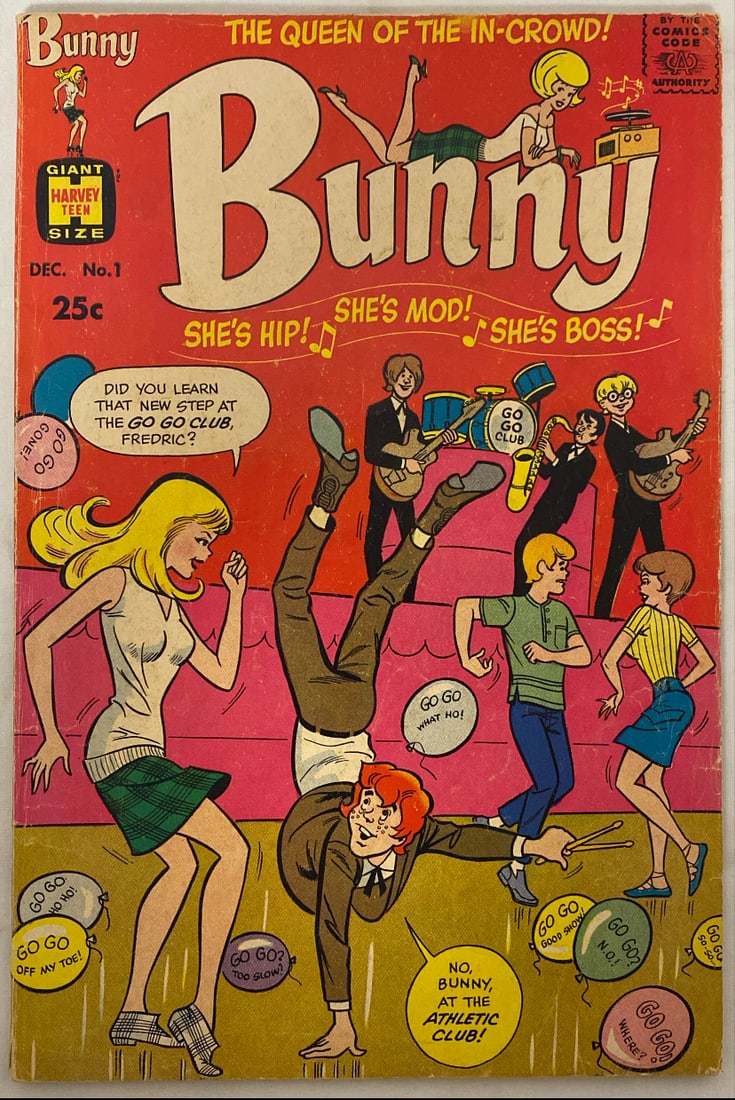Bunny 1 Harvey Comic Book (1 of 8)