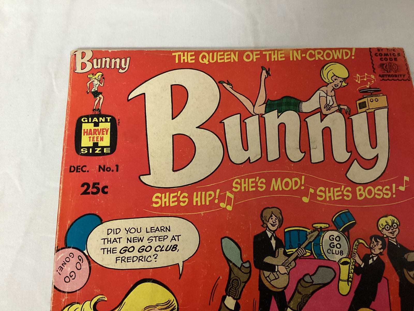 Bunny 1 Harvey Comic Book - 2