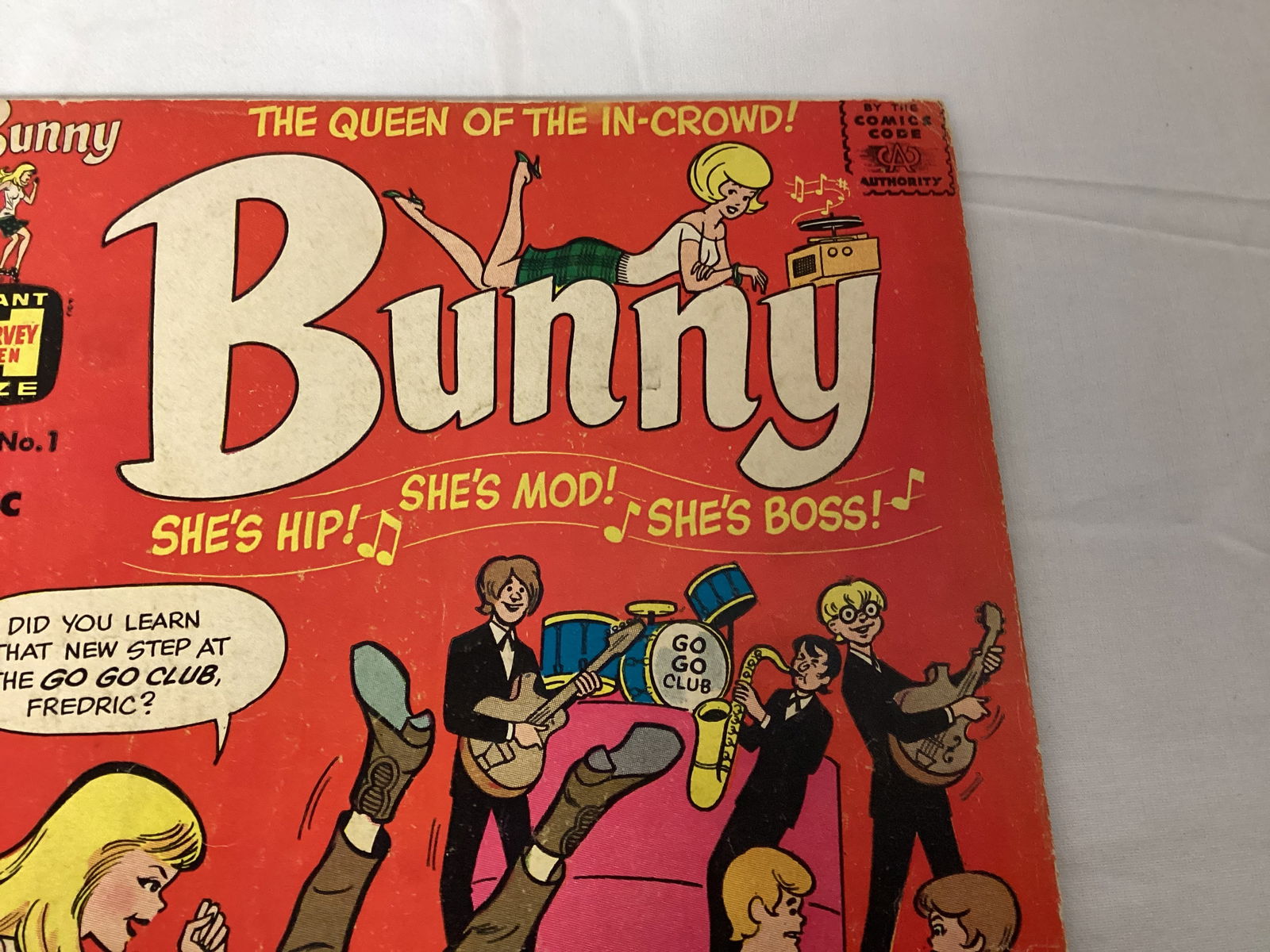 Bunny 1 Harvey Comic Book - 3