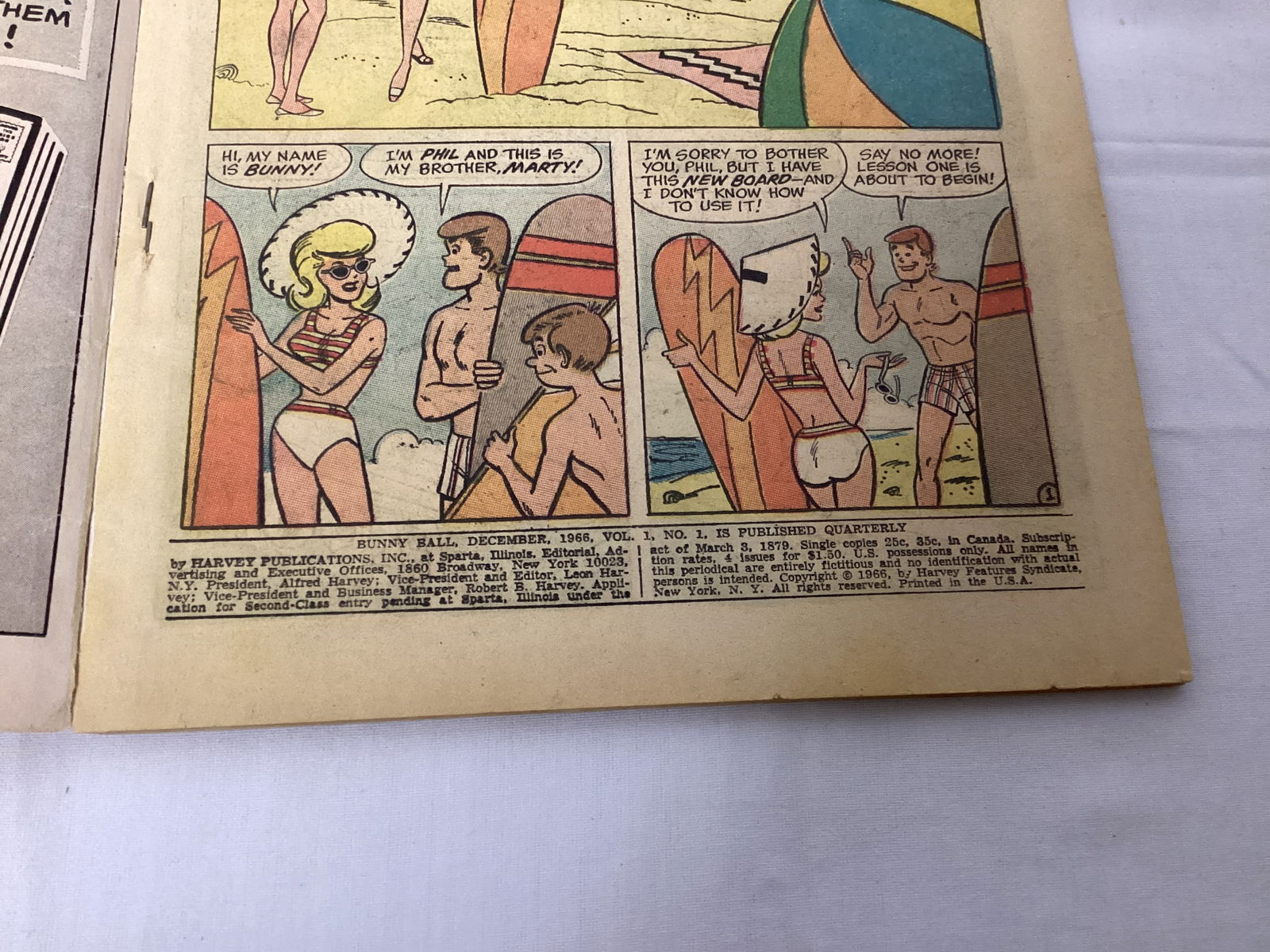 Bunny 1 Harvey Comic Book - 7