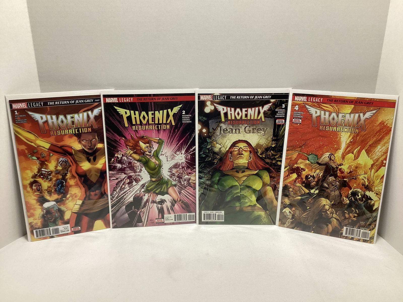 Phoenix Resurrection 1-4 Marvel X-Men Comic Books: .
