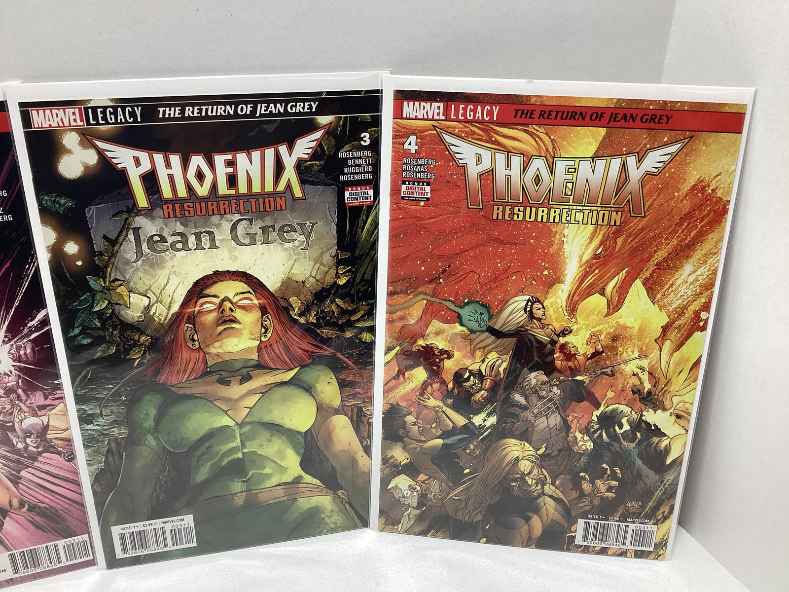 Phoenix Resurrection 1-4 Marvel X-Men Comic Books - 2