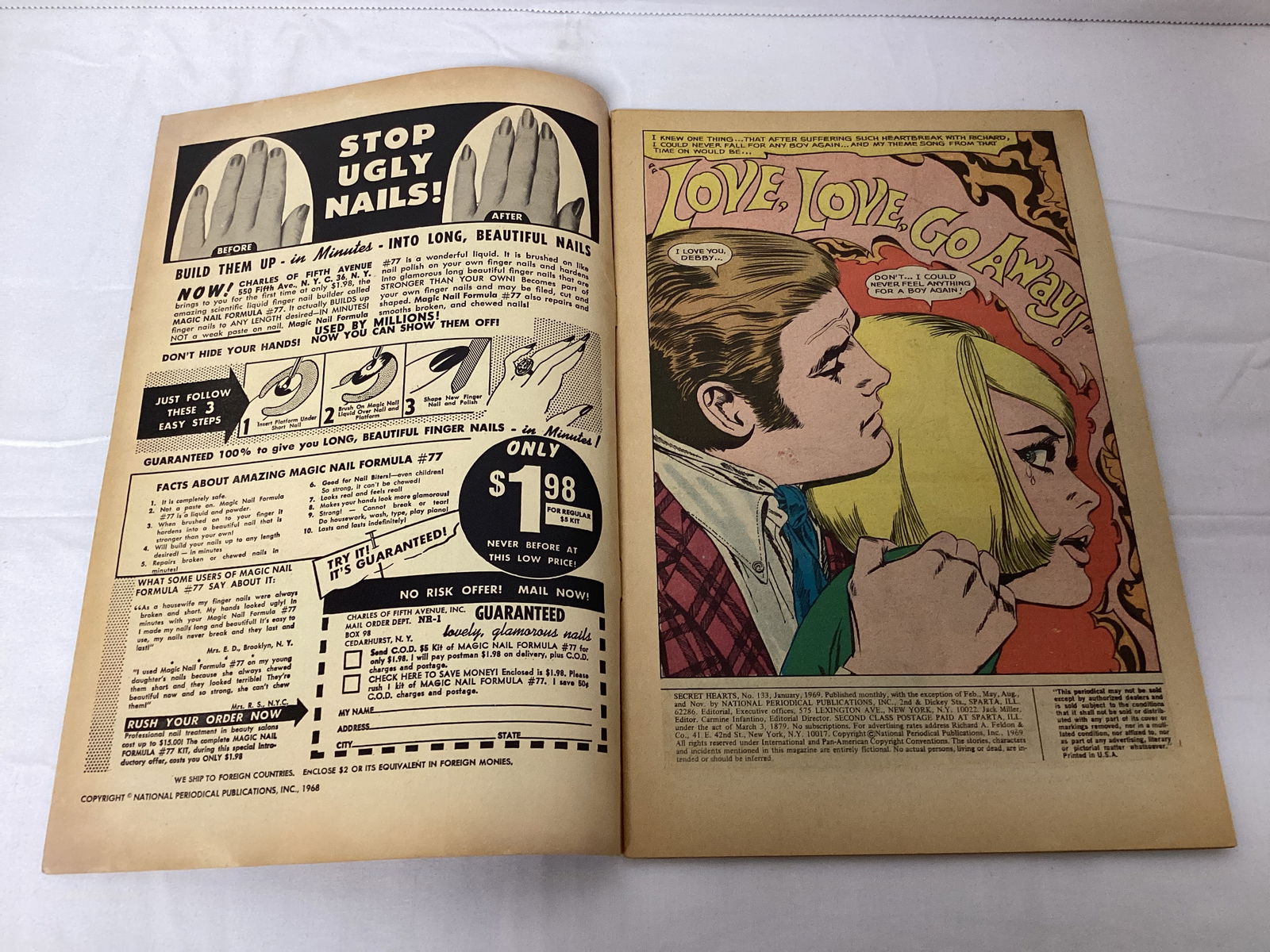 Secret Hearts 133 DC Comic Book - 6