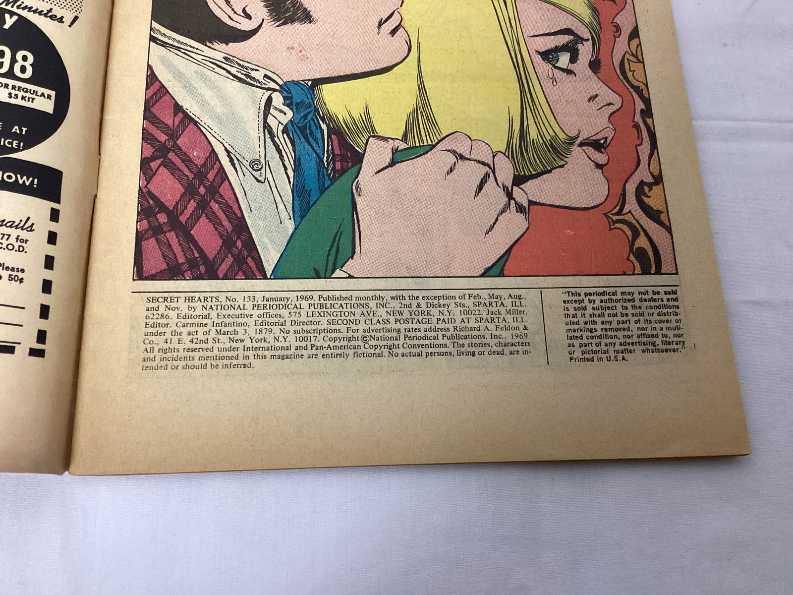 Secret Hearts 133 DC Comic Book - 7