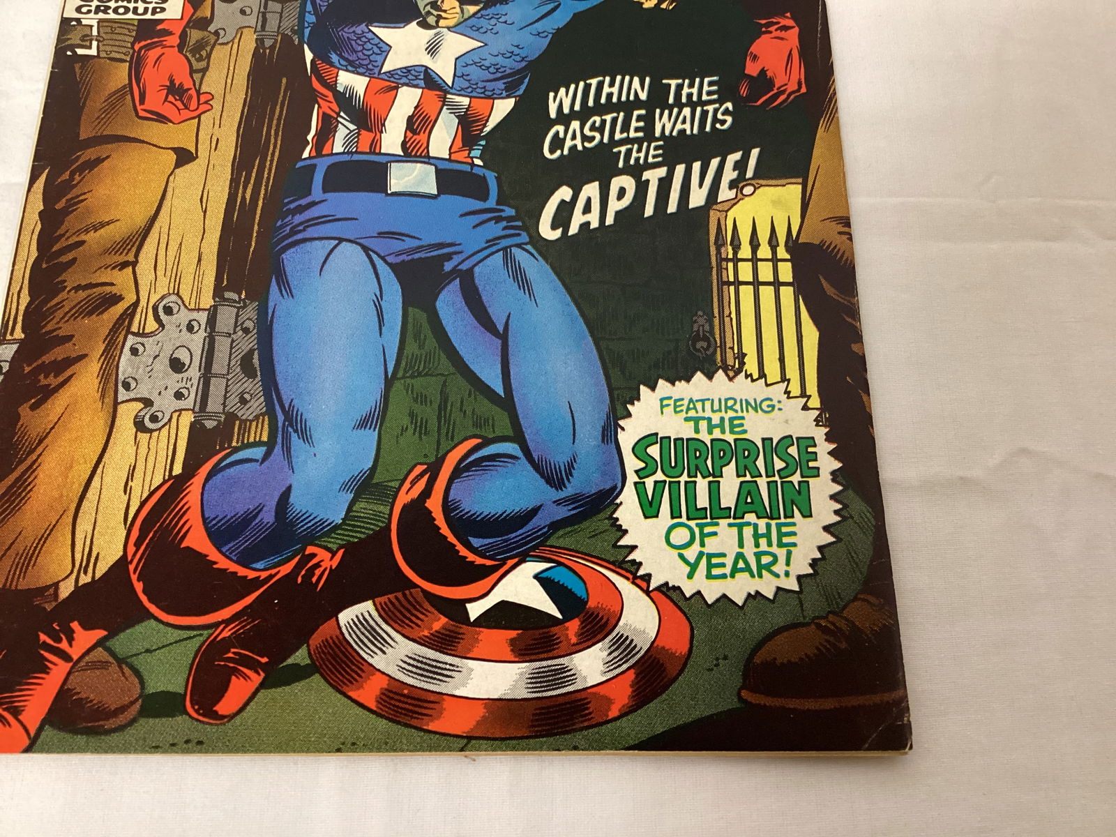 Captain America 125 Marvel Comic Book - 5