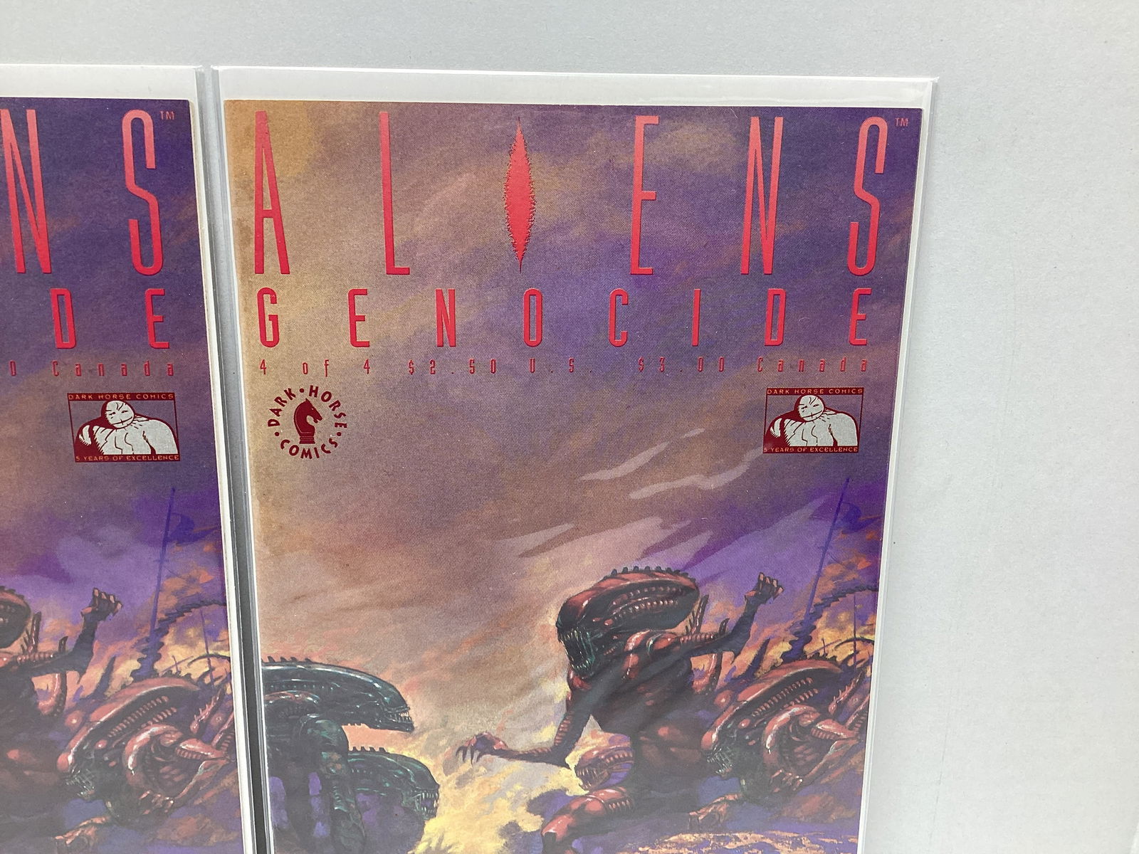 Two Alien Genocide 4 Dark Horse Comic Books - 4