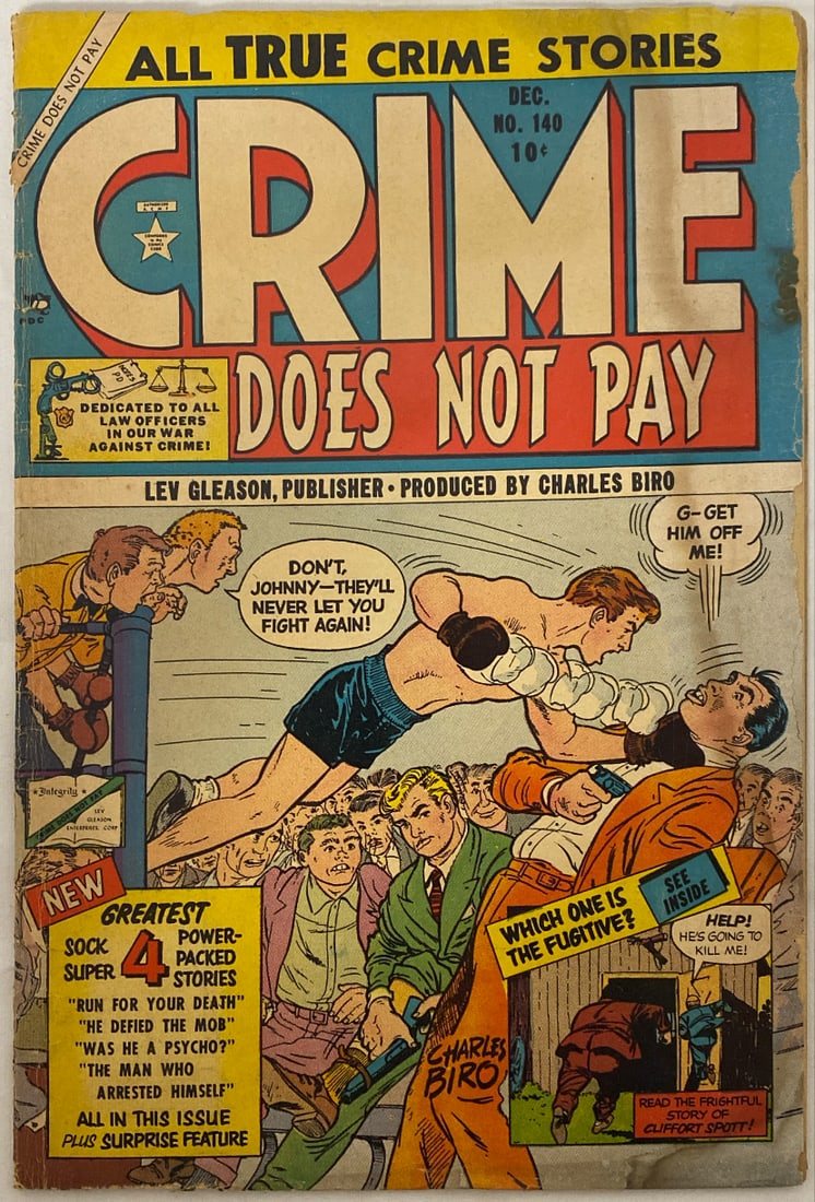 Crime Does Not Pay 140 Lev Gleason Comic Book (1 of 8)
