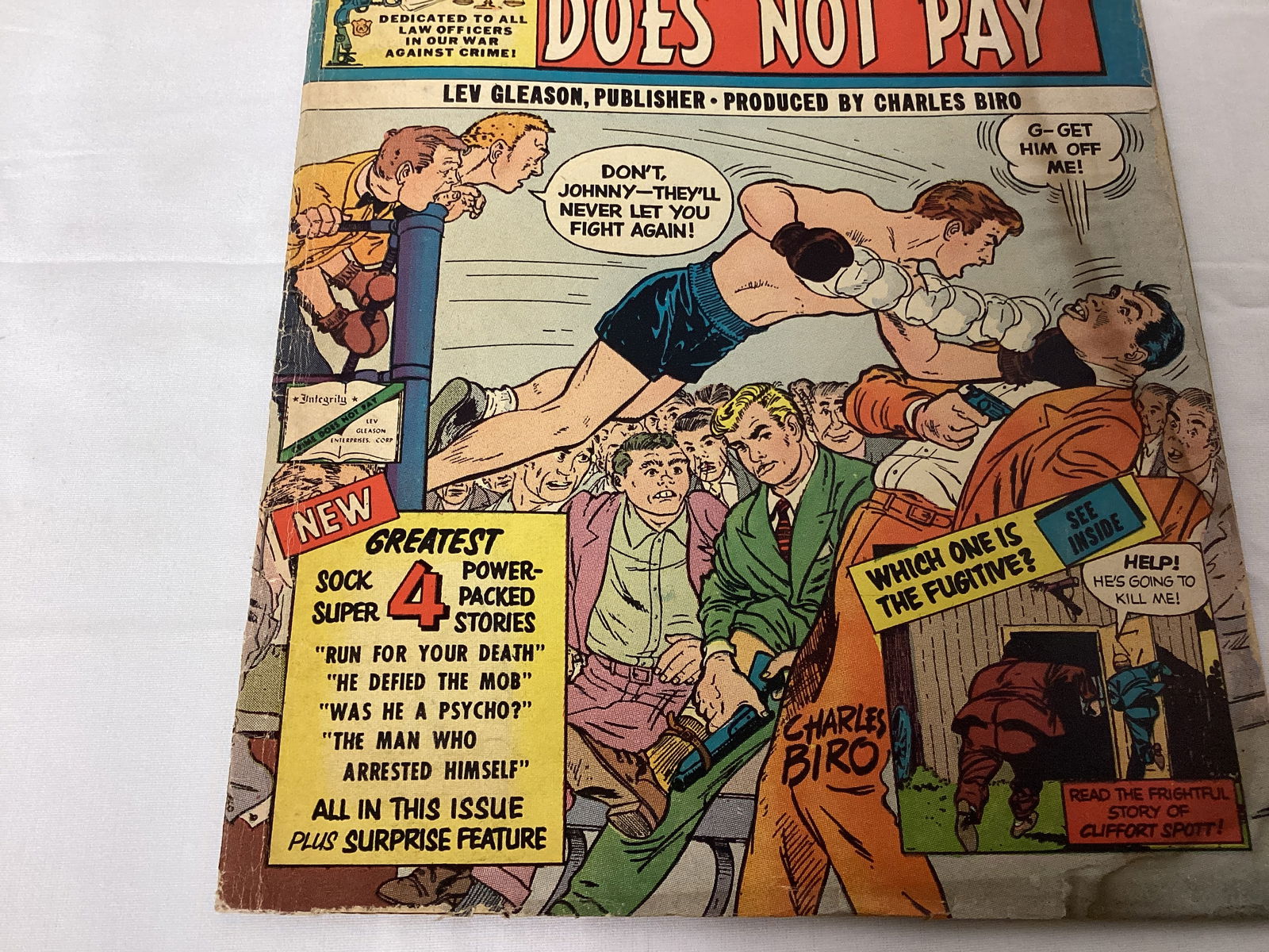 Crime Does Not Pay 140 Lev Gleason Comic Book - 4