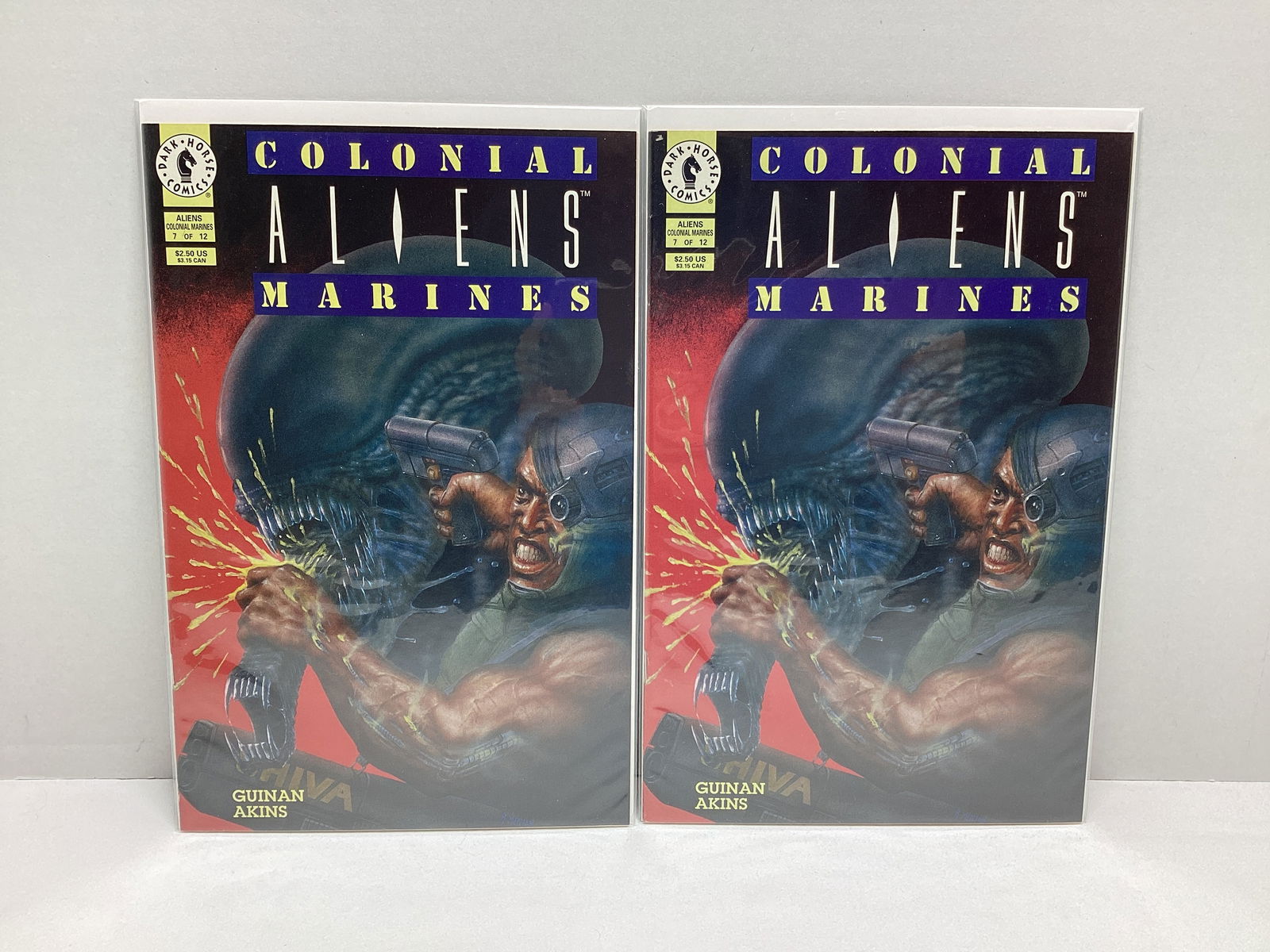 Two Aliens Colonial Marines 7 Dark Horse Comic Books: .