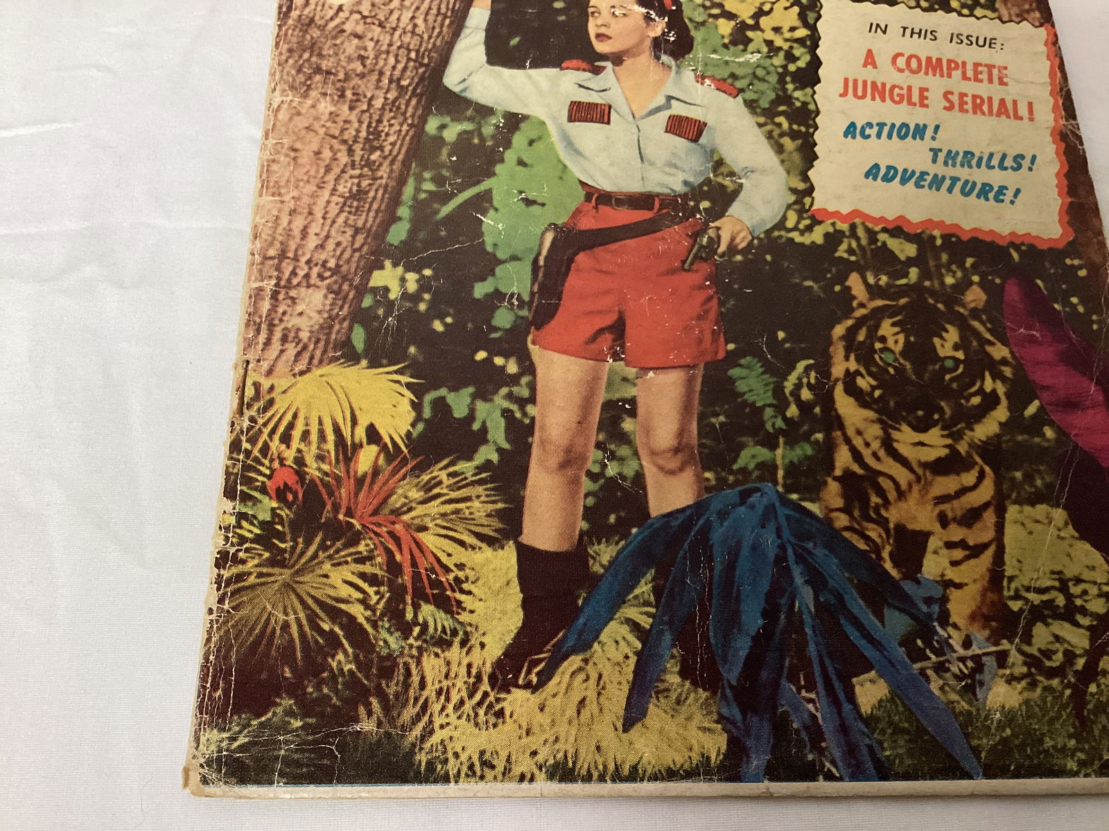 Nyoka the Jungle Girl 72 Fawcett Comic Book - 4