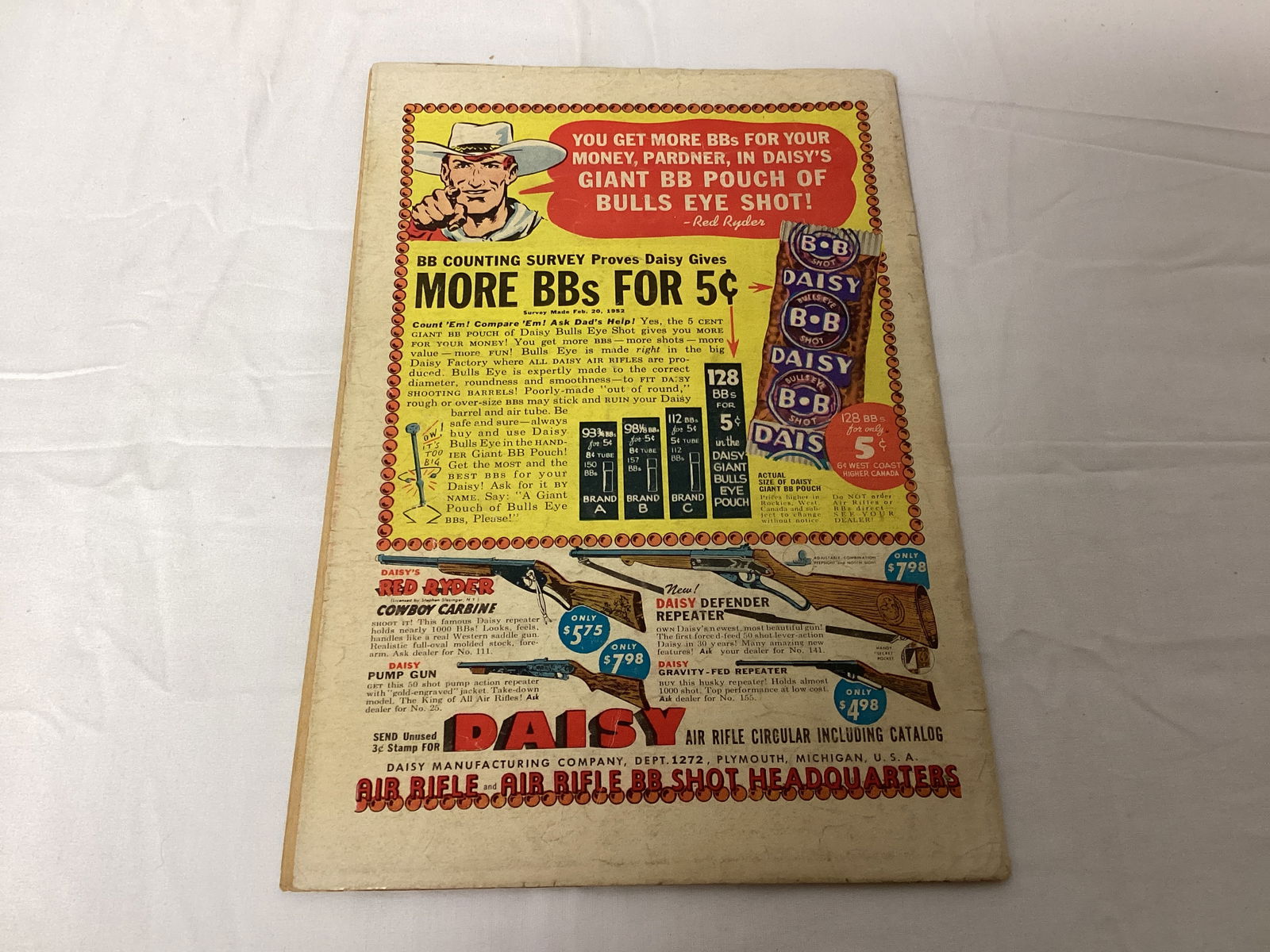 Nyoka the Jungle Girl 72 Fawcett Comic Book - 8