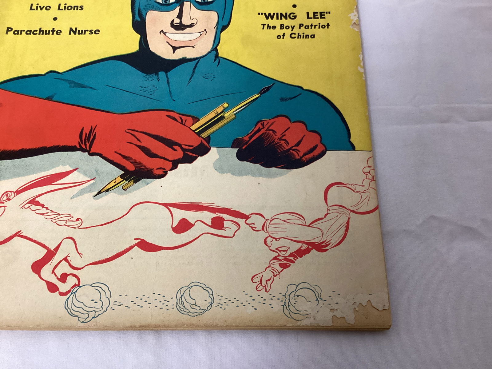 New Blue Beetle 22 Fox Comic Book - 5