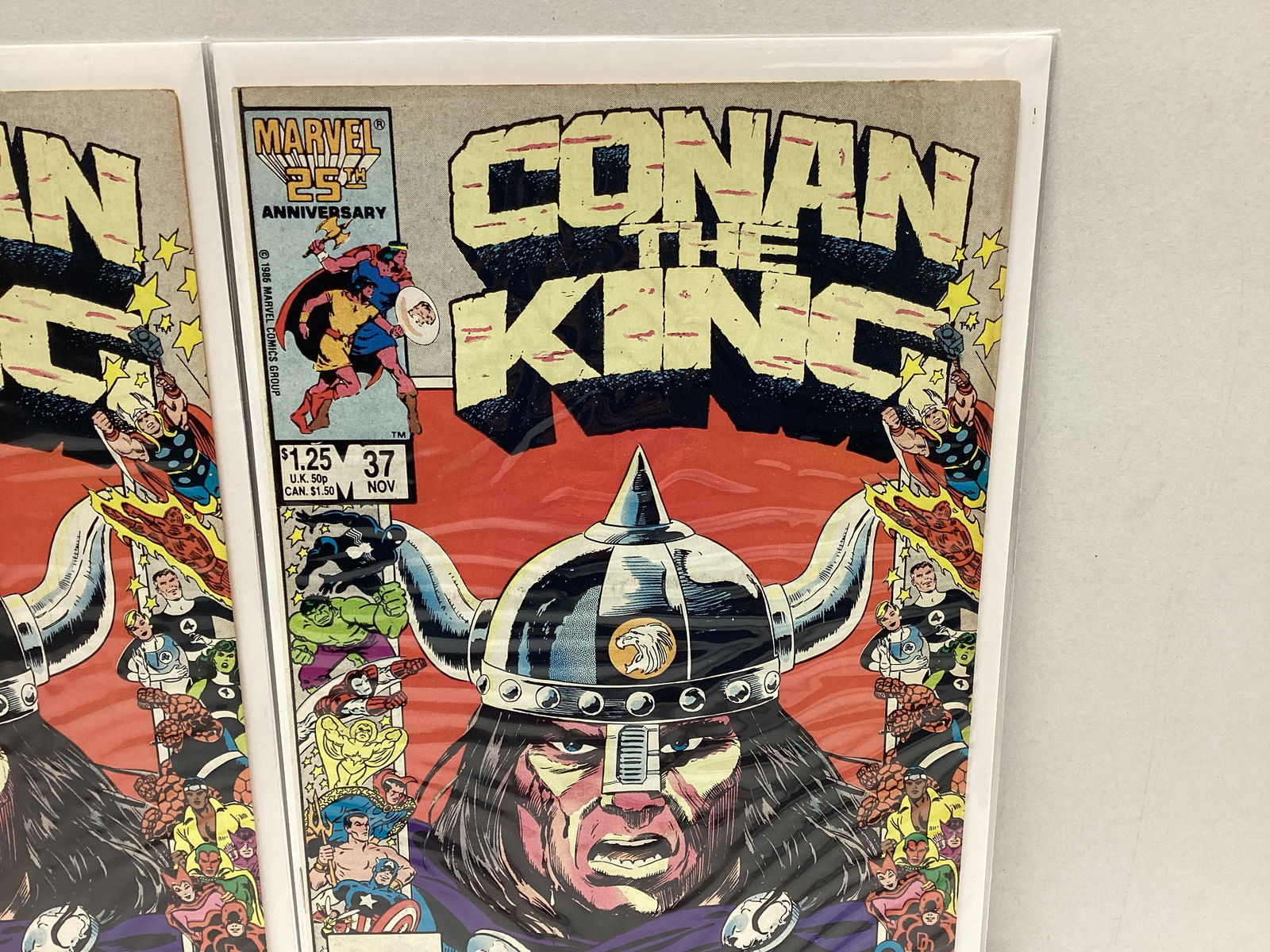 Two Conan the King 37 Marvel Comic Books - 4