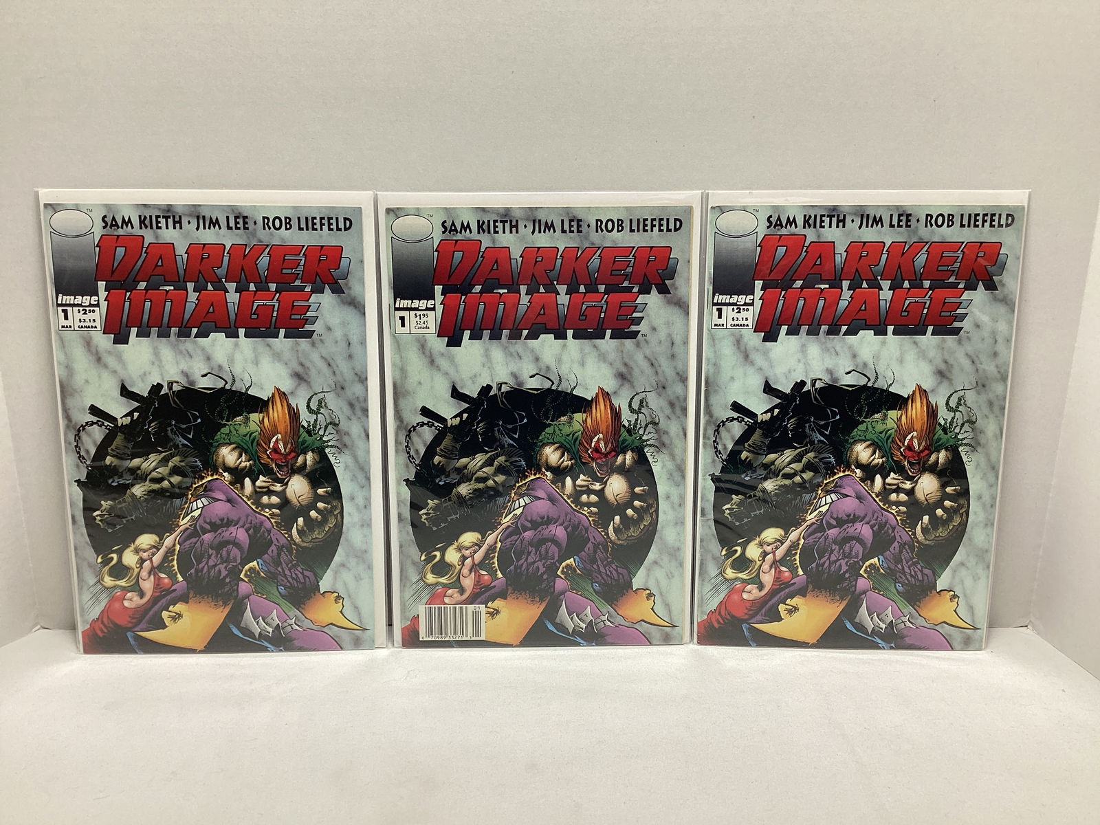 Three Darker Image 1 Comic Books: . 