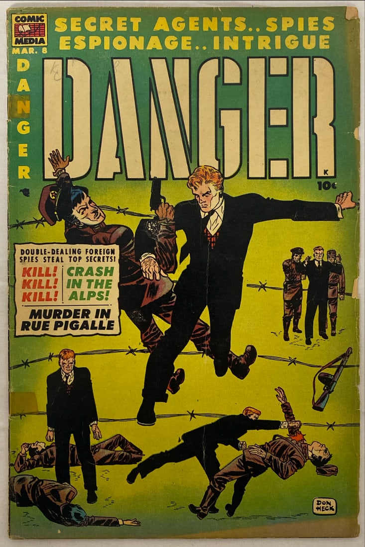 Danger 8 Comic Media Comic Book (1 of 8)