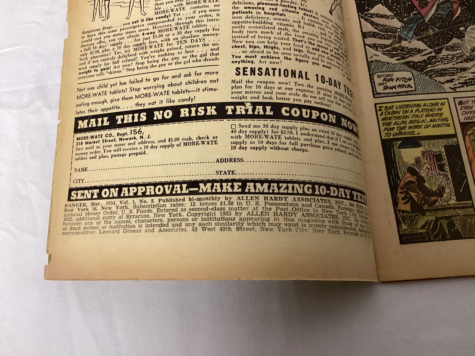 Danger 8 Comic Media Comic Book - 7