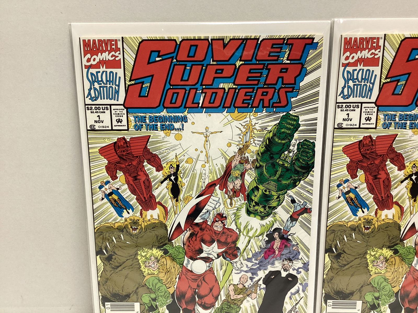 Two Soviet Super Soldiers 1 Marvel Comic Books - 2