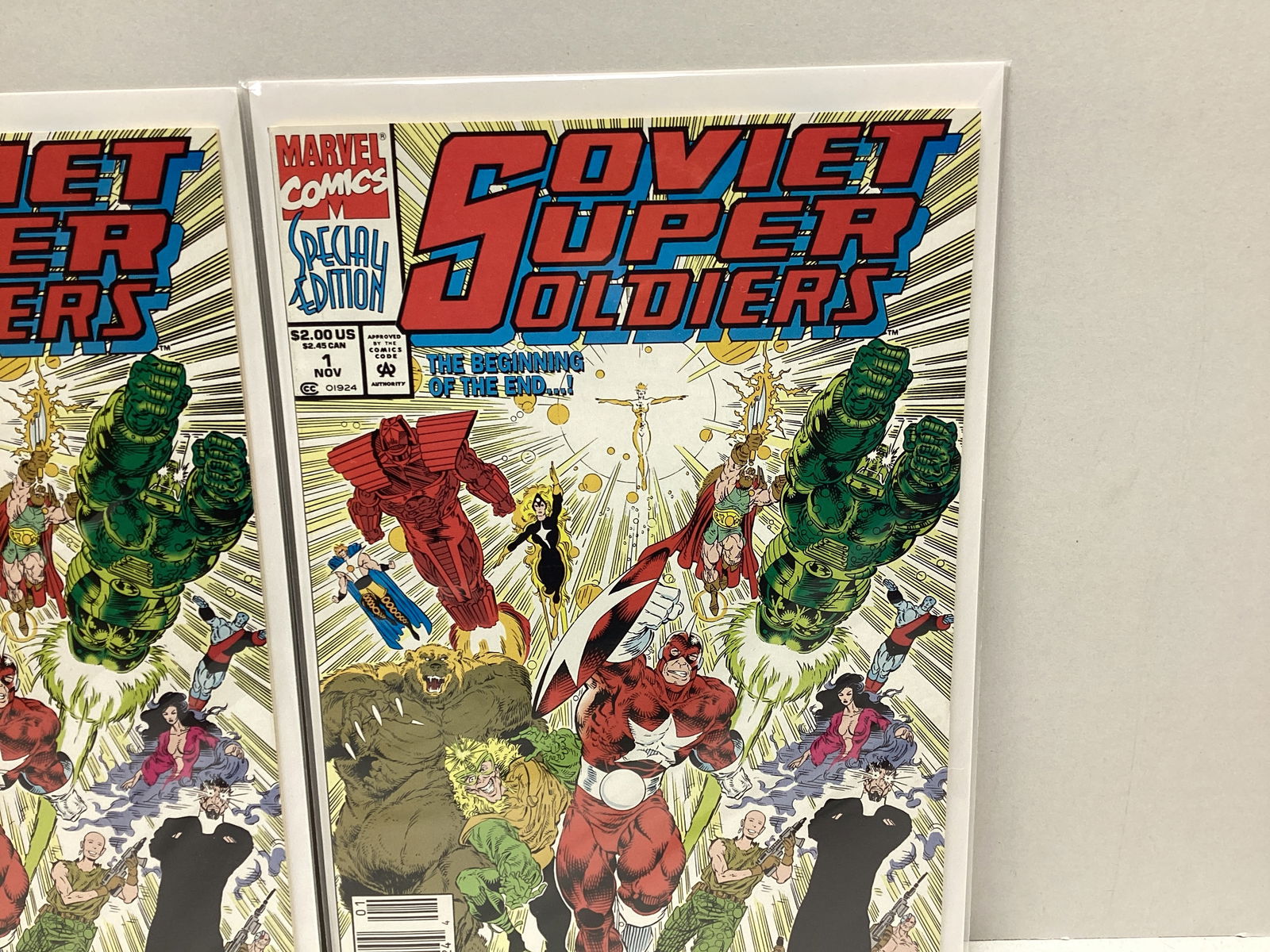 Two Soviet Super Soldiers 1 Marvel Comic Books - 4