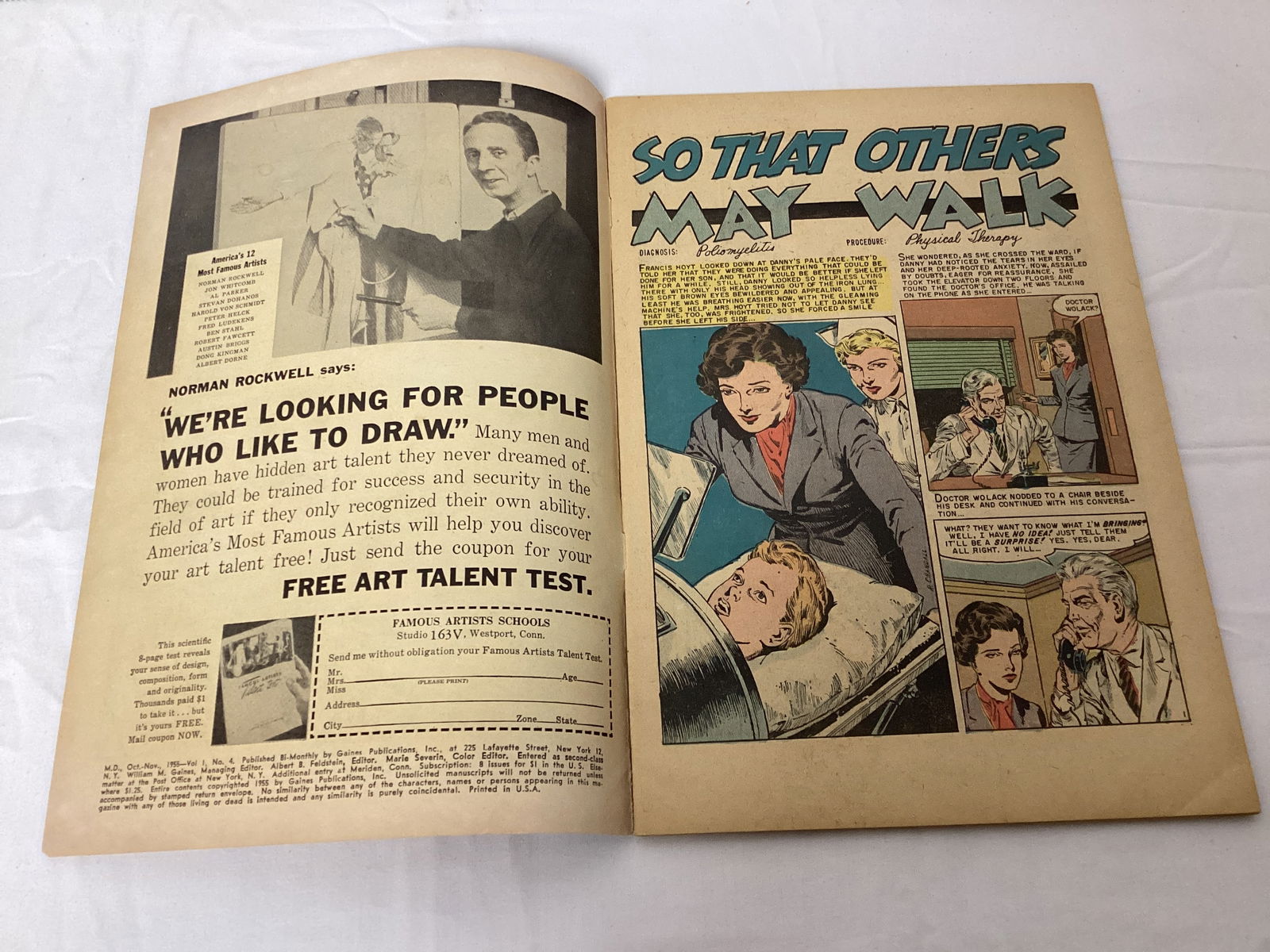 M.D. 4 EC Comic Book - 6