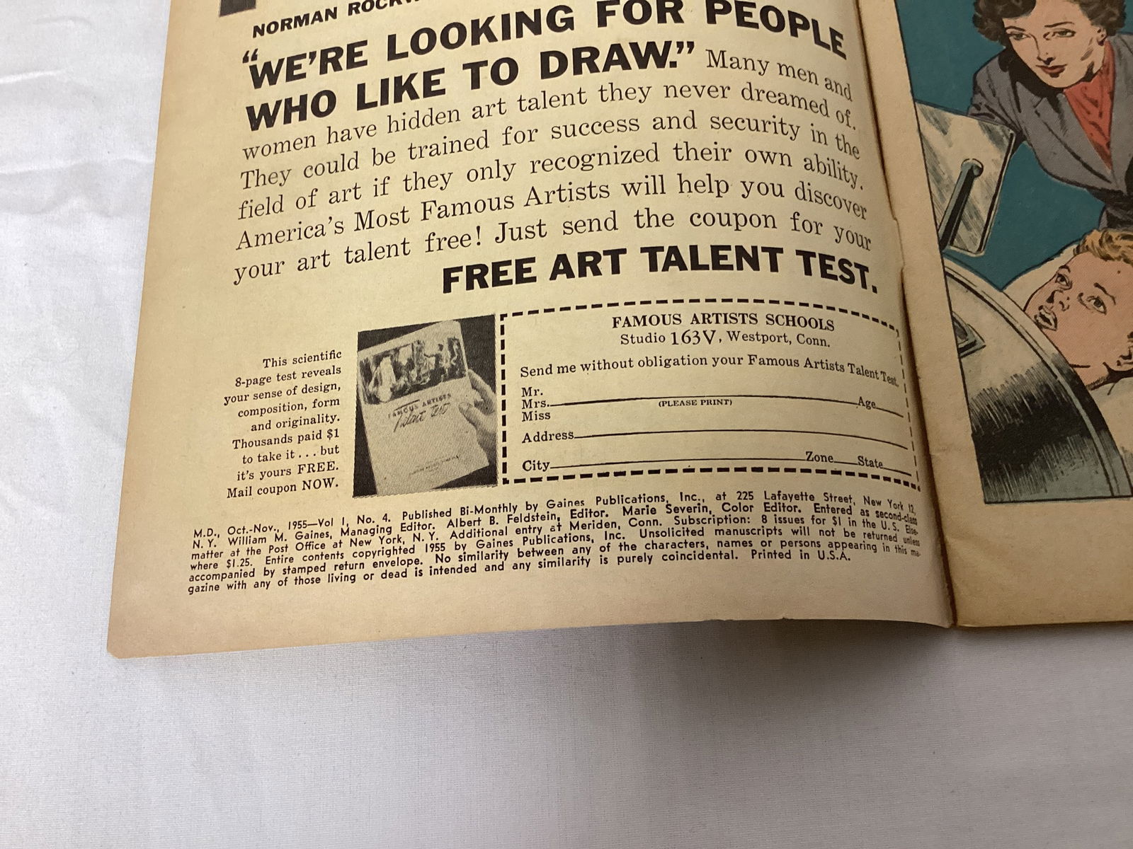 M.D. 4 EC Comic Book - 7