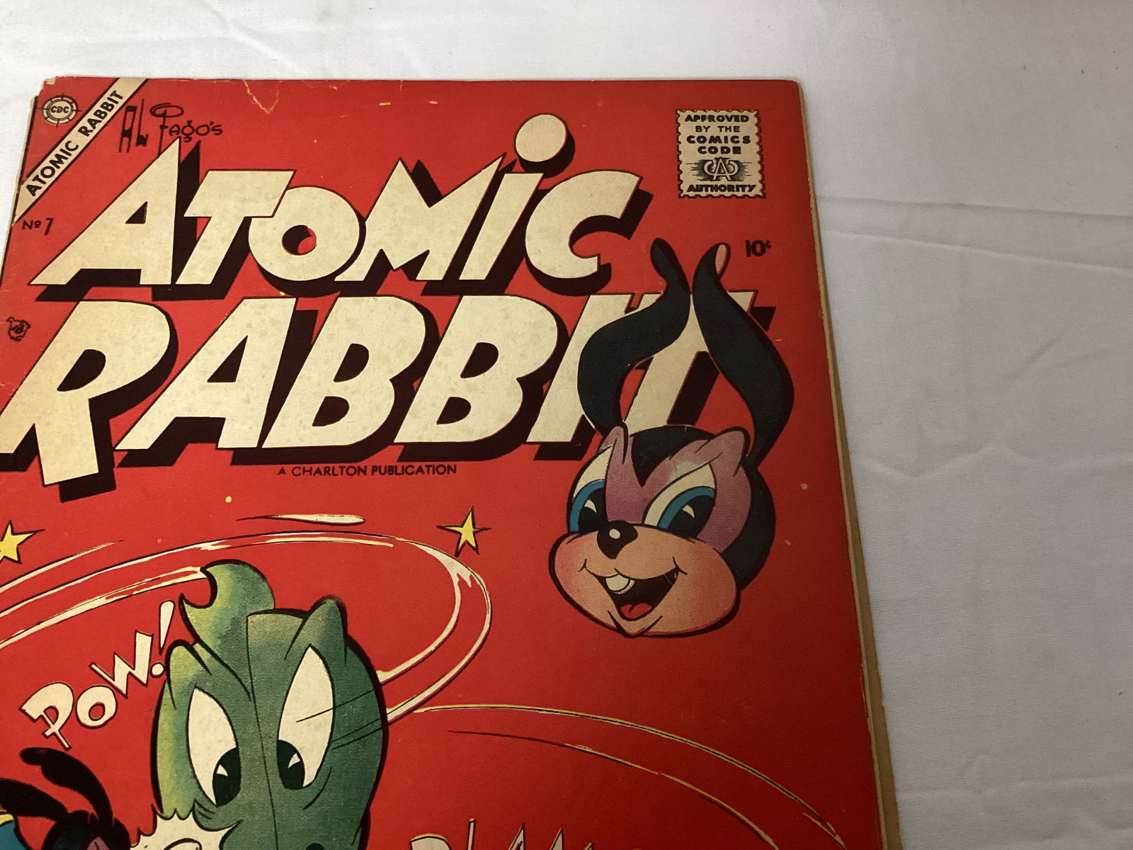 Atomic Rabbit 7 Charlton Comic Book - 3
