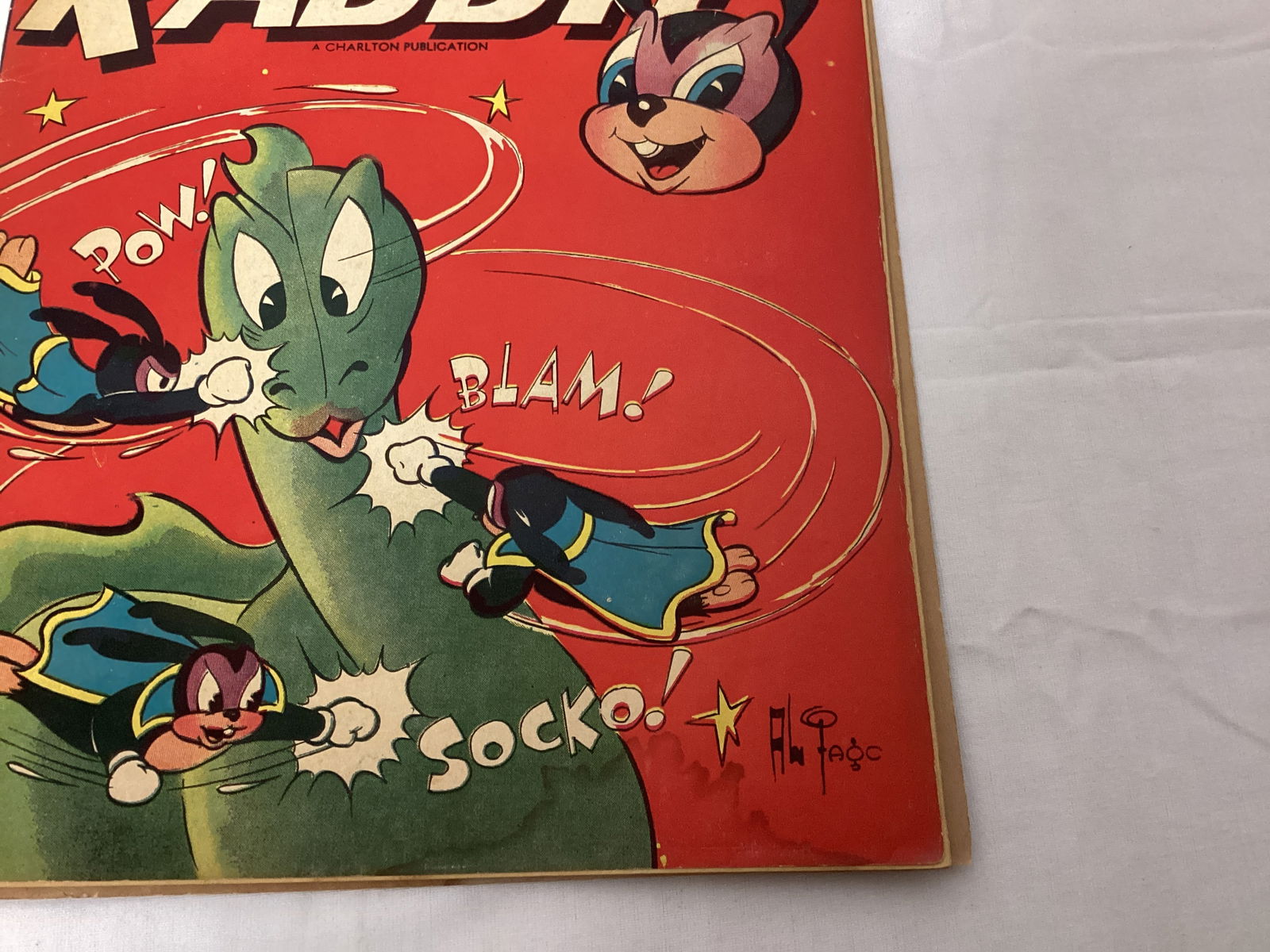 Atomic Rabbit 7 Charlton Comic Book - 5