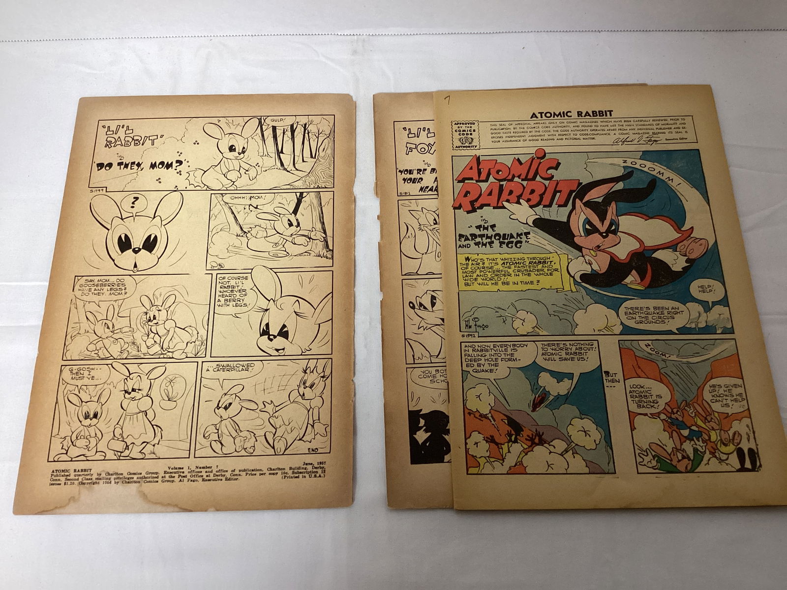 Atomic Rabbit 7 Charlton Comic Book - 6