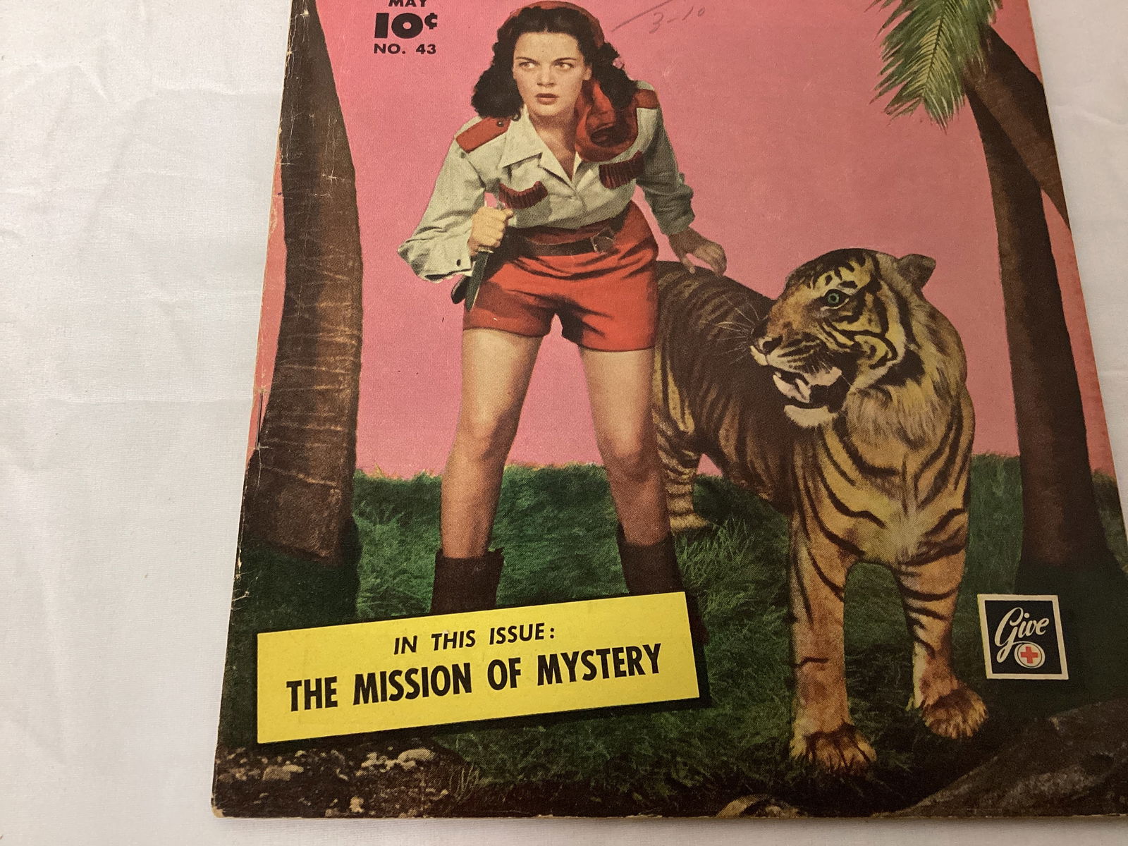 Nyoka the Jungle Girl 43 Fawcett Comic Book - 4