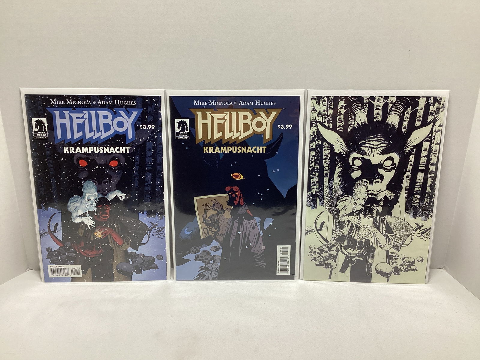Three Hellboy Dark Horse Comic Books (1 of 4)
