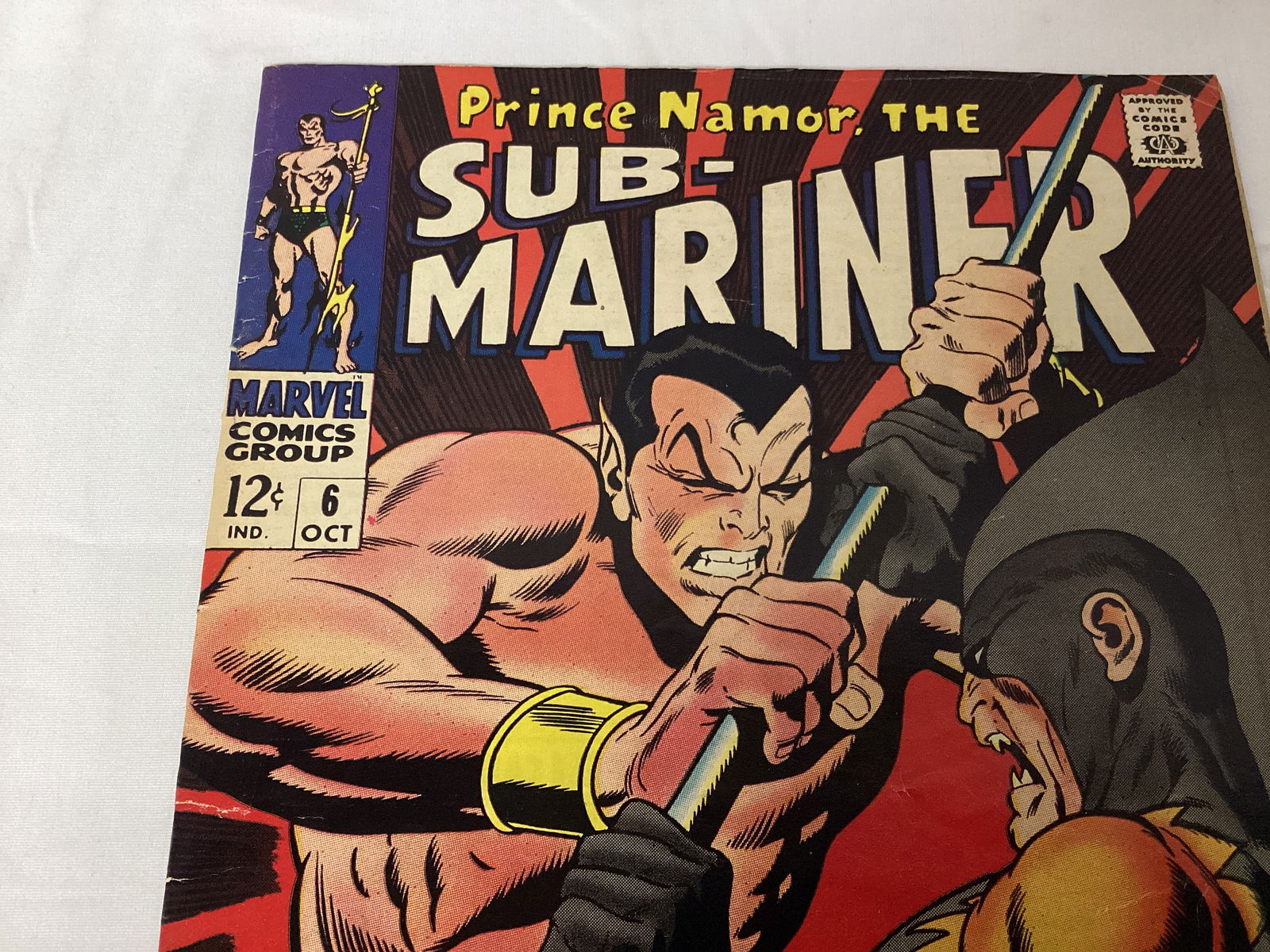 Prince Namor the Sub-Mariner 6 Marvel Comic Book - 2