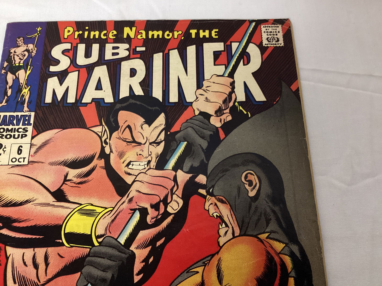 Prince Namor the Sub-Mariner 6 Marvel Comic Book - 3