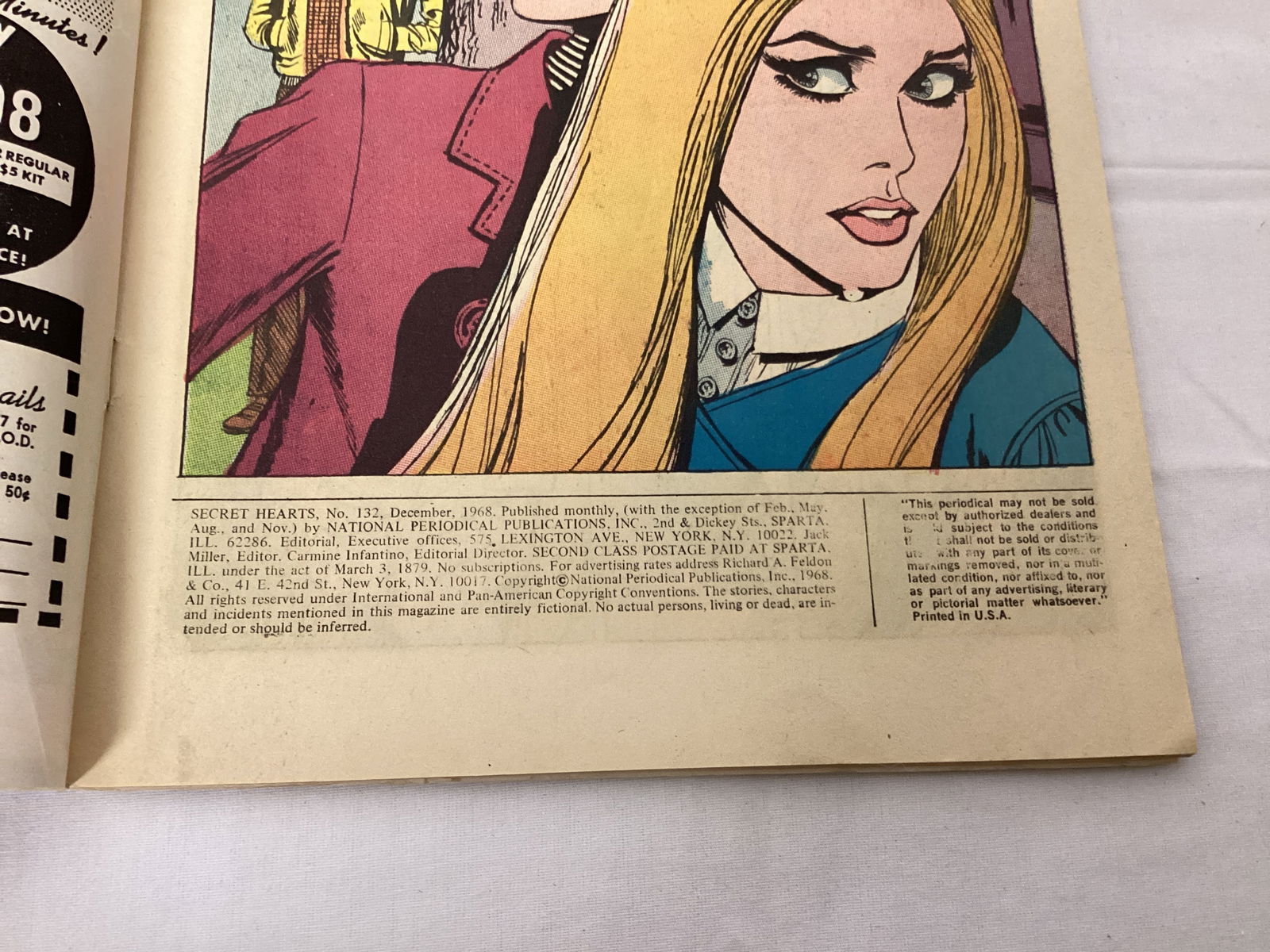 Secret Hearts 132 DC Comic Book - 7