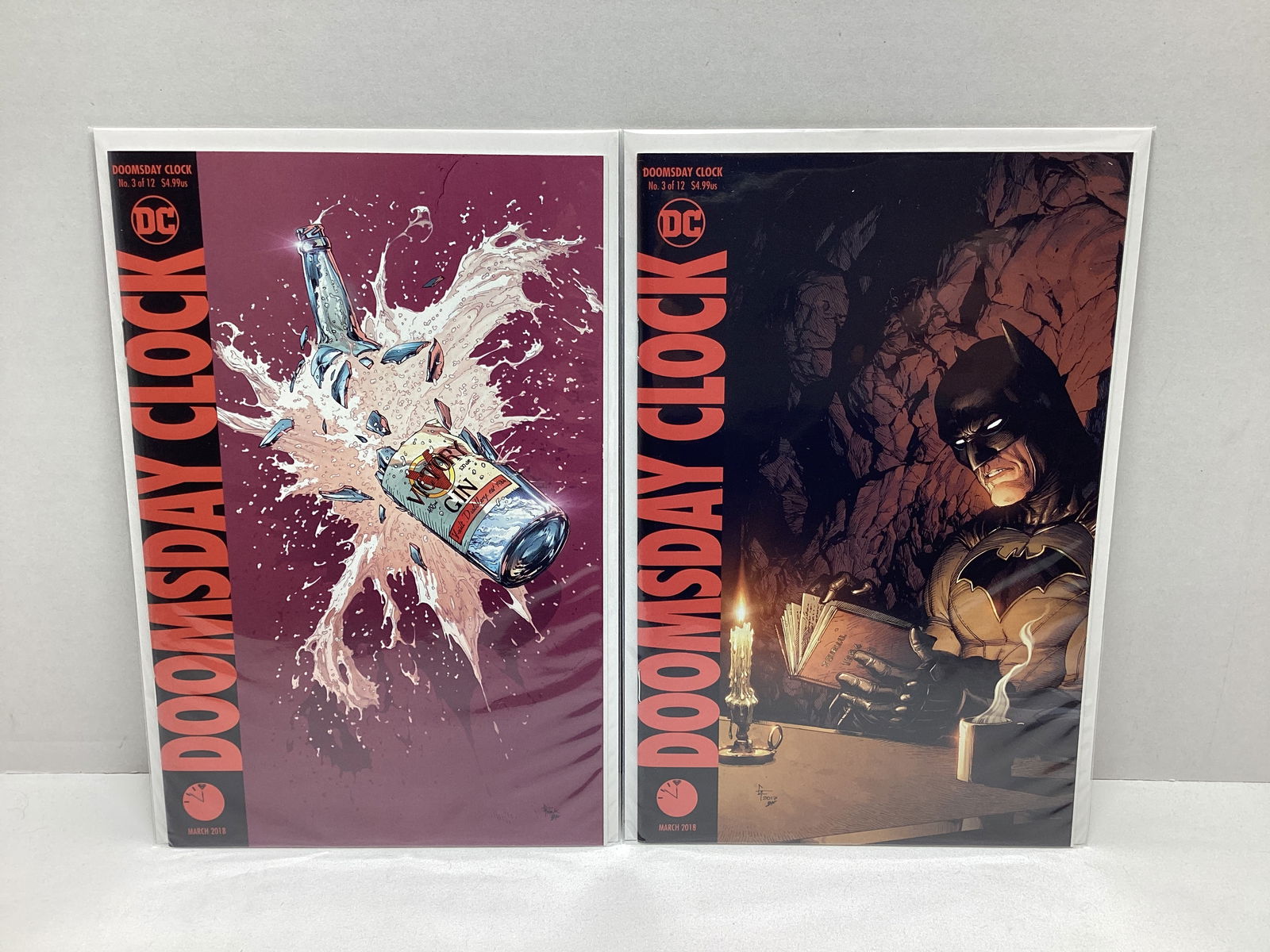 Two Doomsday Clock 3 DC Comic Books: . 