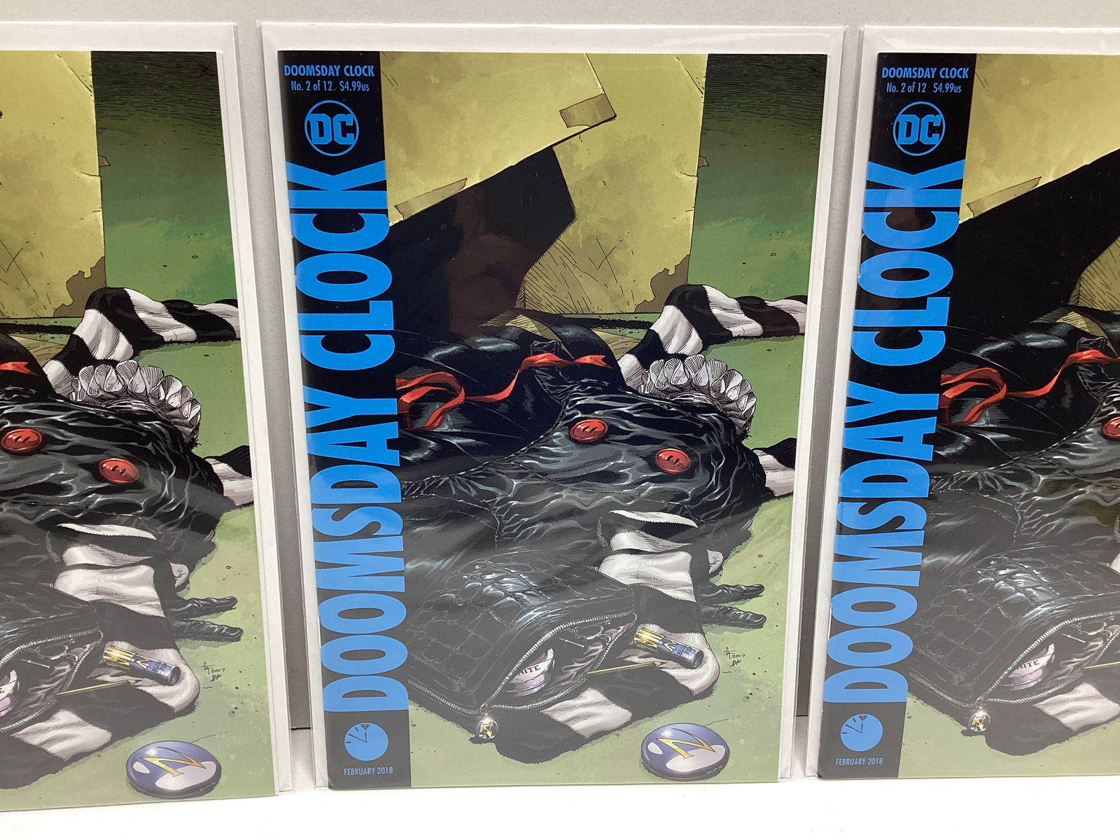 Three Doomsday Clock 2 DC Comic Books - 3