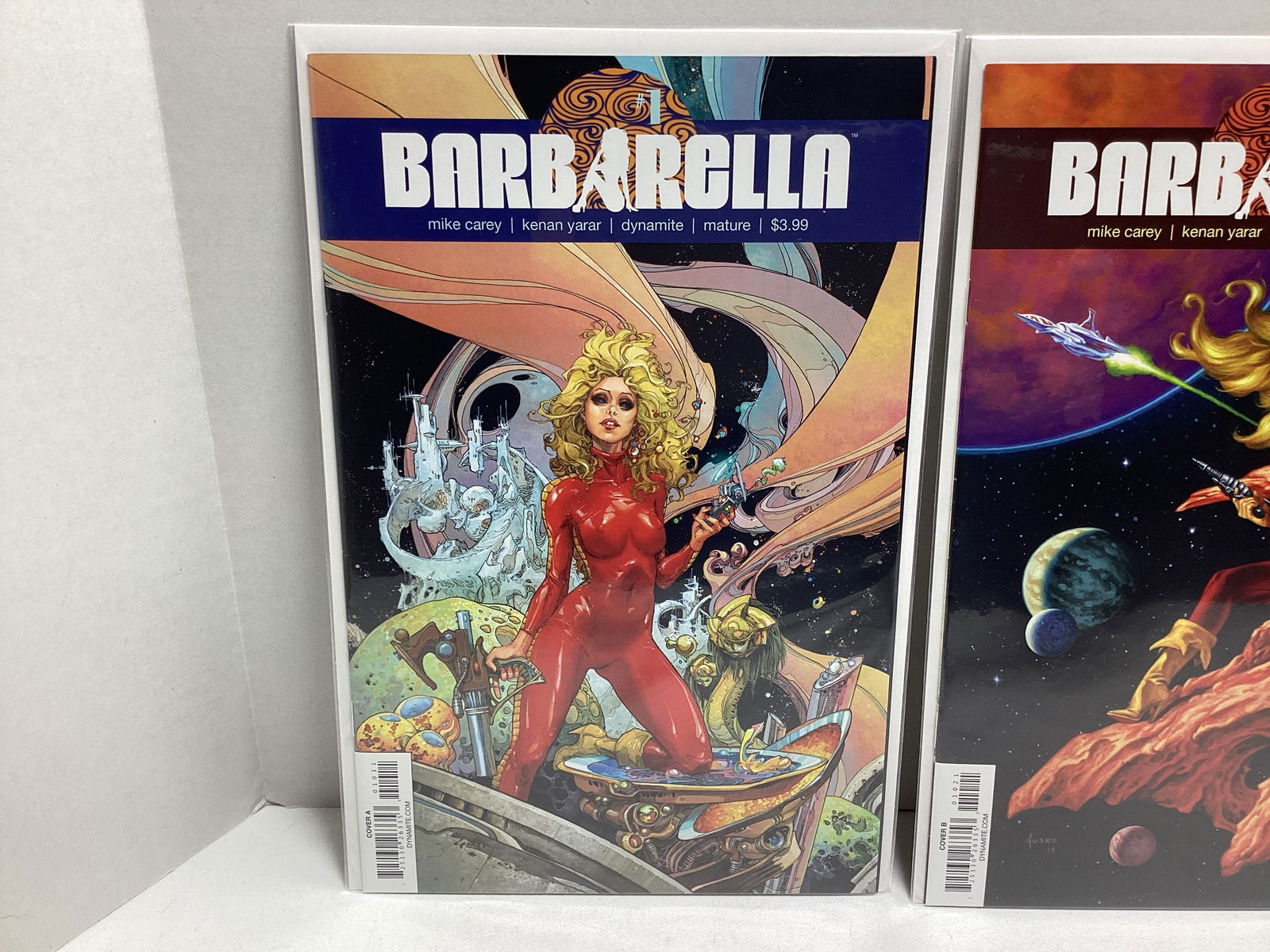 Three Barbarella 1 Dynamite Comic Books - 2