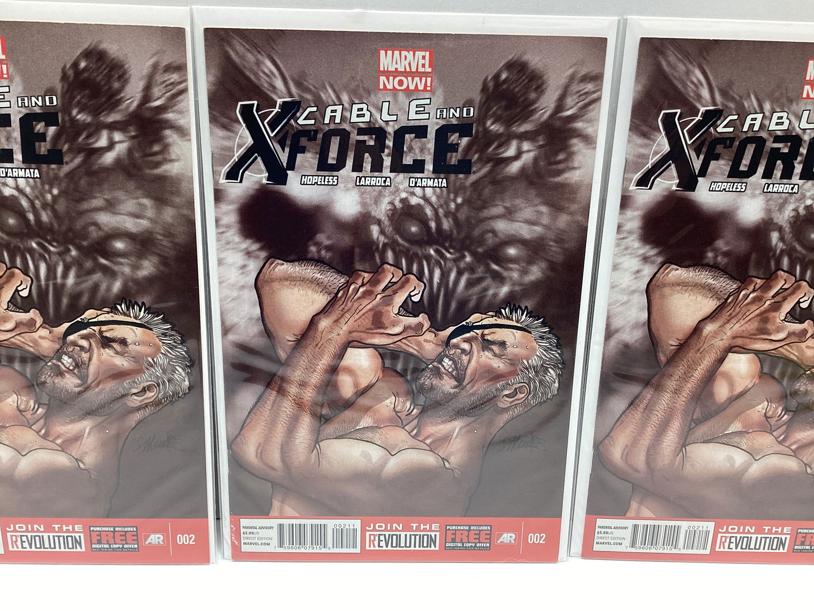 Three Cable and X-Force 2 Marvel Comic Books - 3