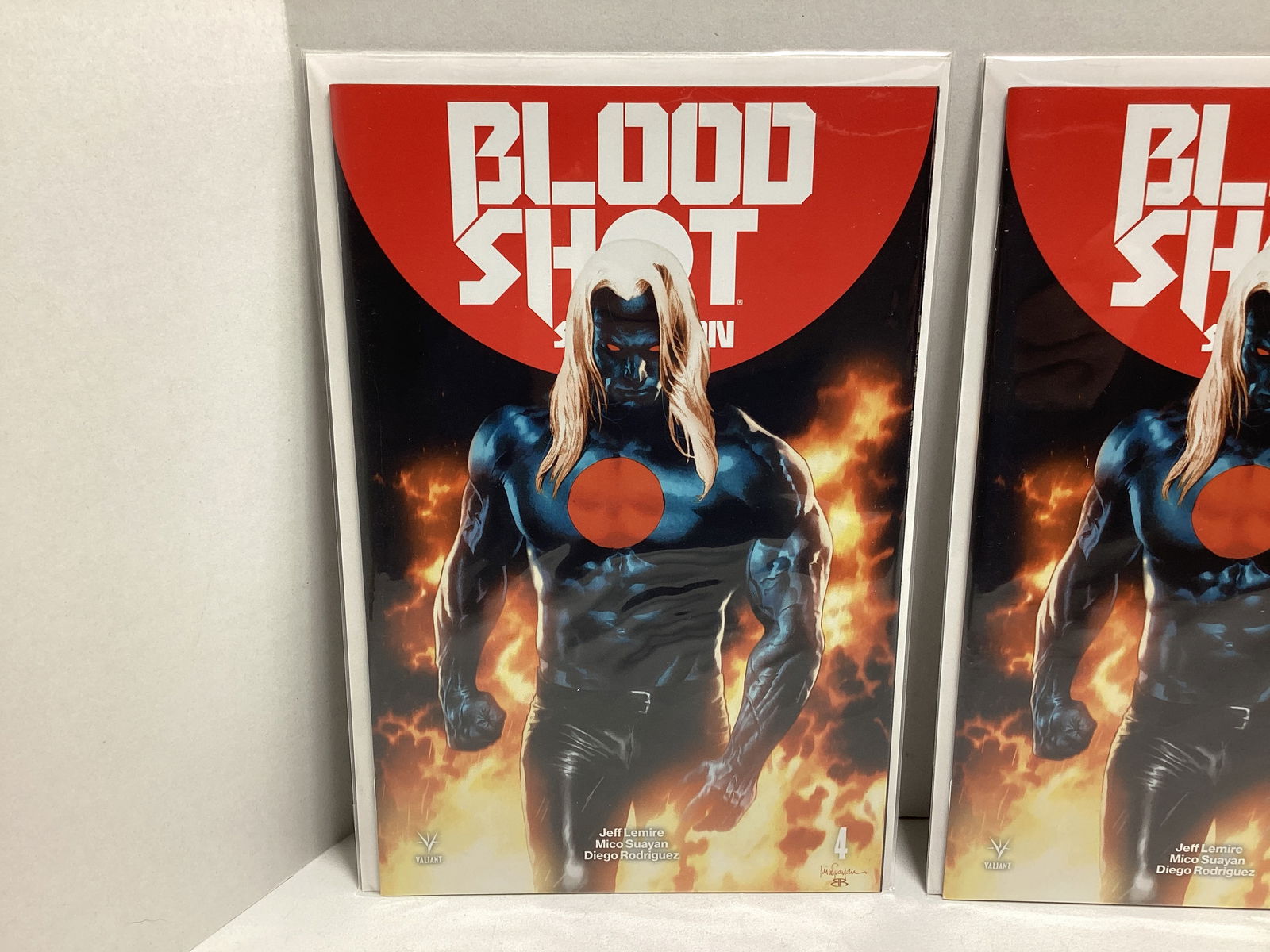 Three Bloodshot Salvation 4 Valliant Comic Books - 2