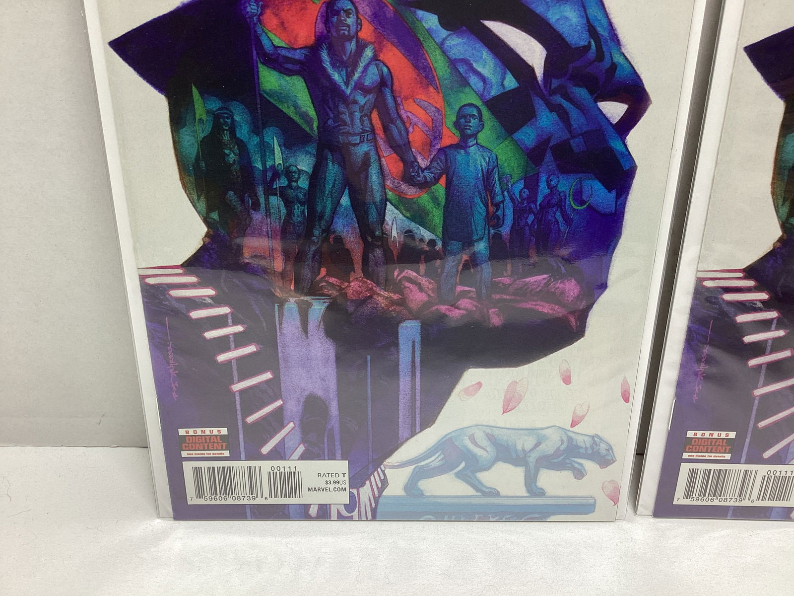 Two Rise of the Black Panther 1 Marvel Comic Books - 3