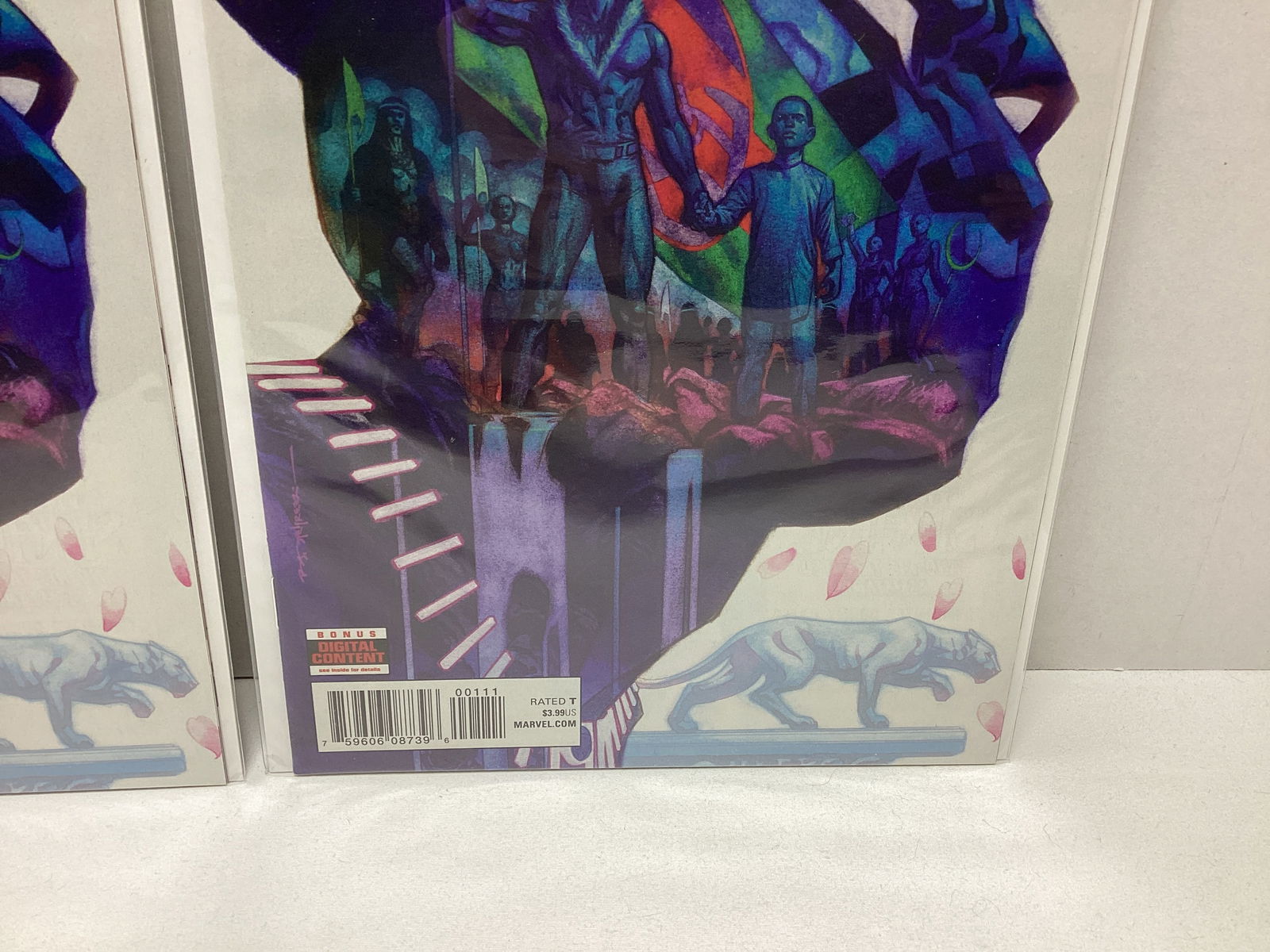 Two Rise of the Black Panther 1 Marvel Comic Books - 5