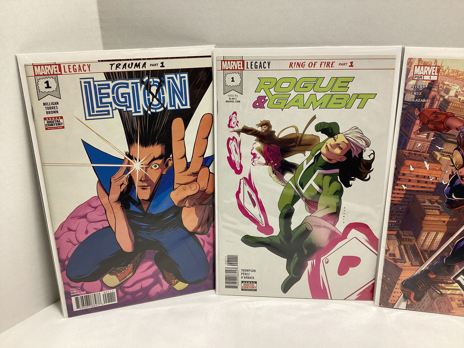 Four Marvel Comic Books - 2