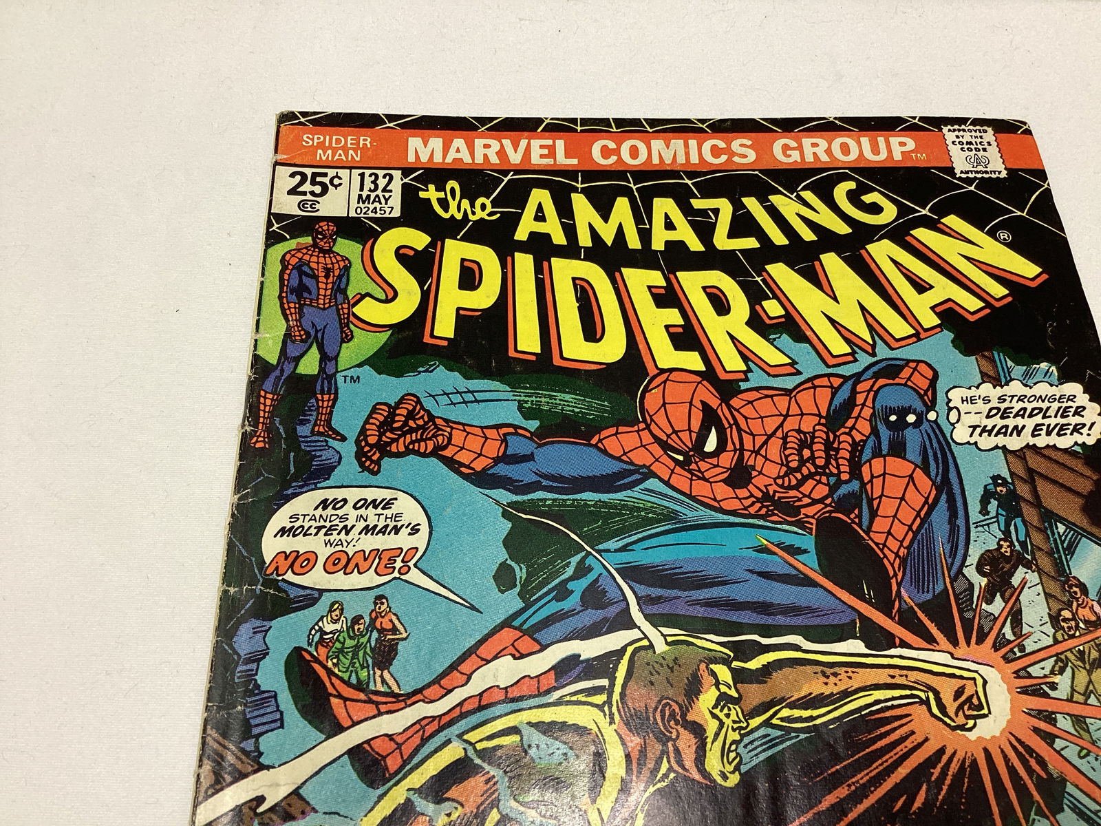 The Amazing Spider-Man 132 Marvel Comic Book - 2