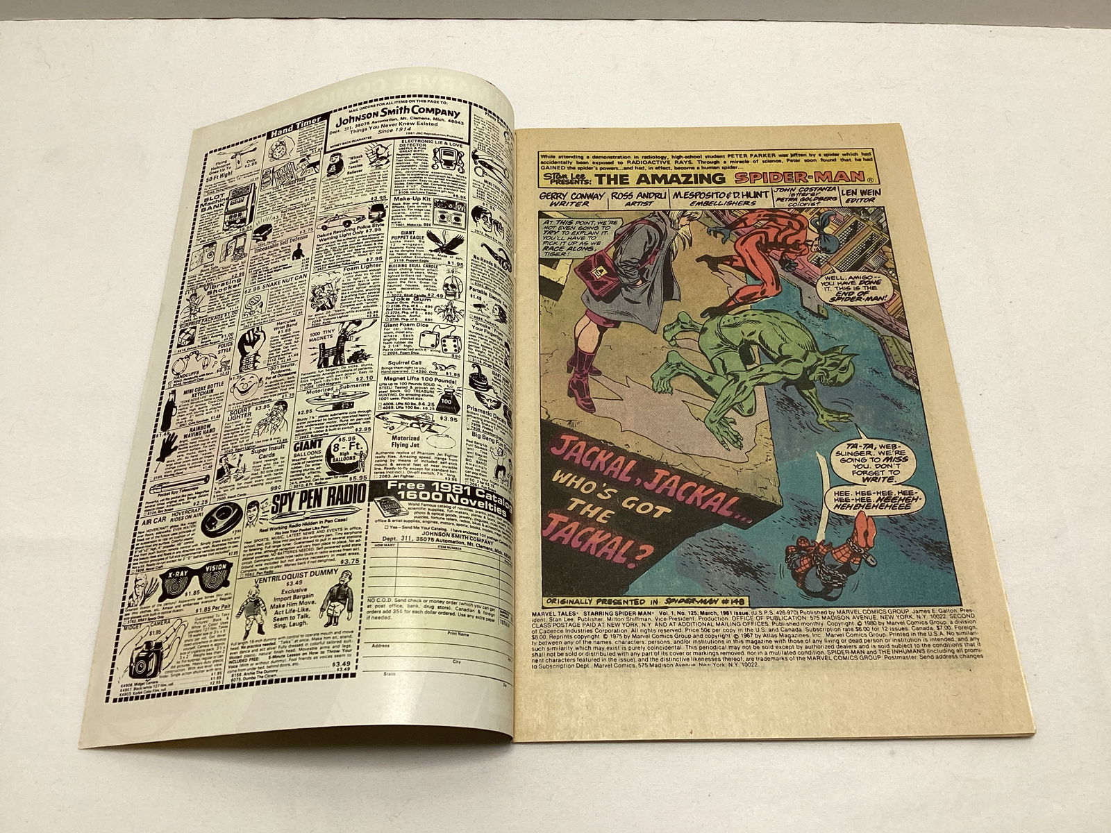 Marvel Team-Up 125 Marvel Spider-Man Comic Book - 6