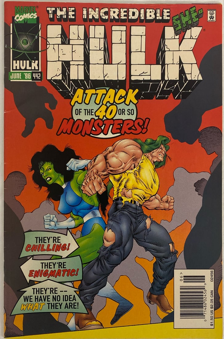 The Incredible Hulk 442 Marvel Comic Book (1 of 7)