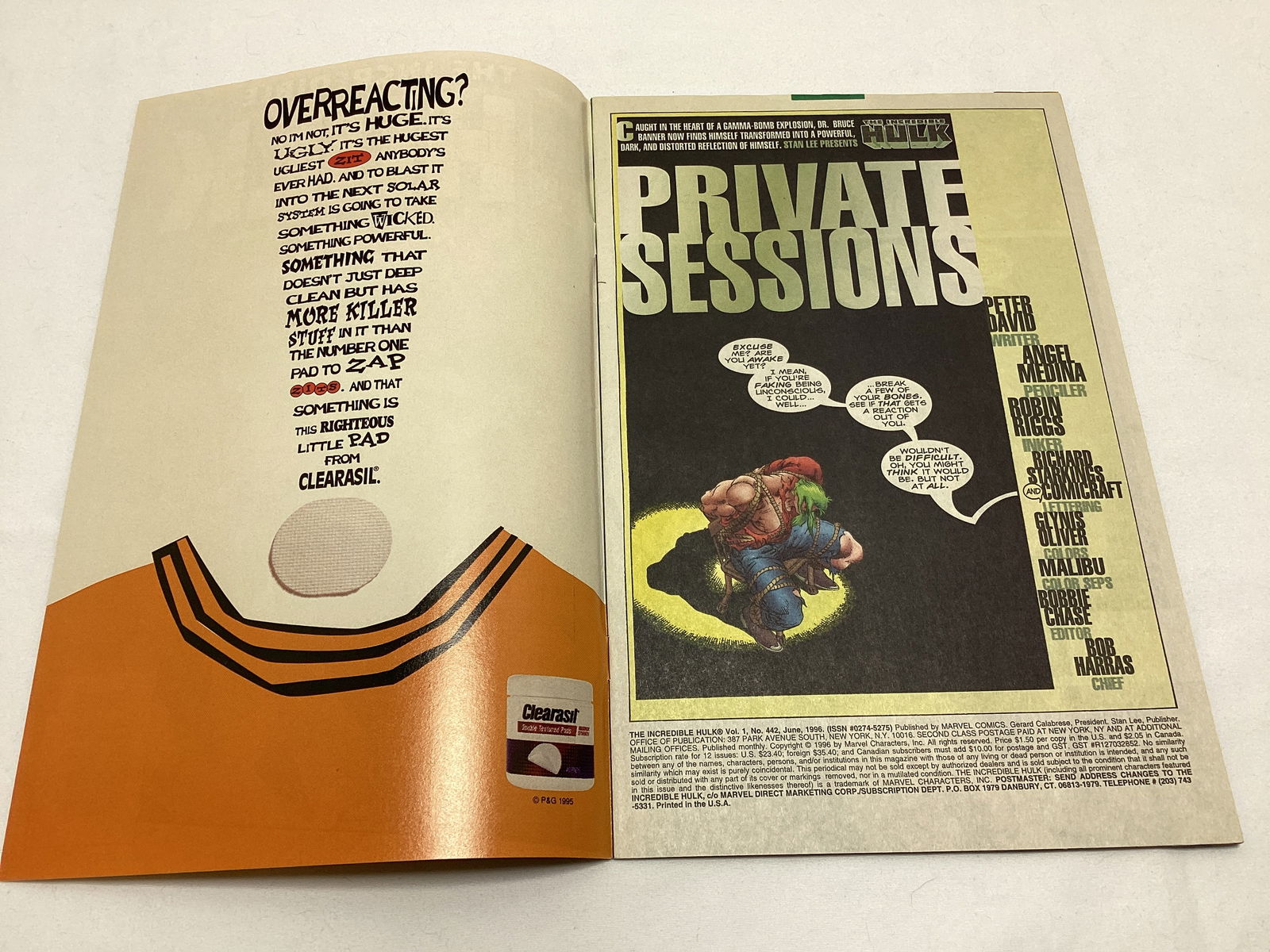 The Incredible Hulk 442 Marvel Comic Book - 5