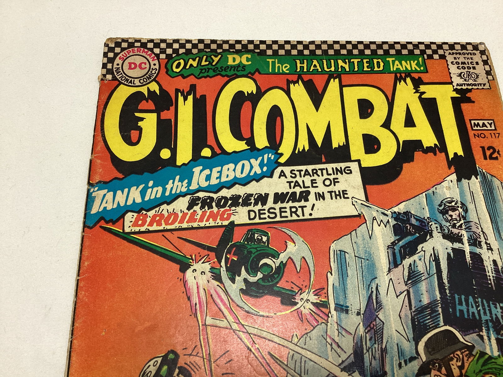 GI Combat 117 DC Comic Book - 2