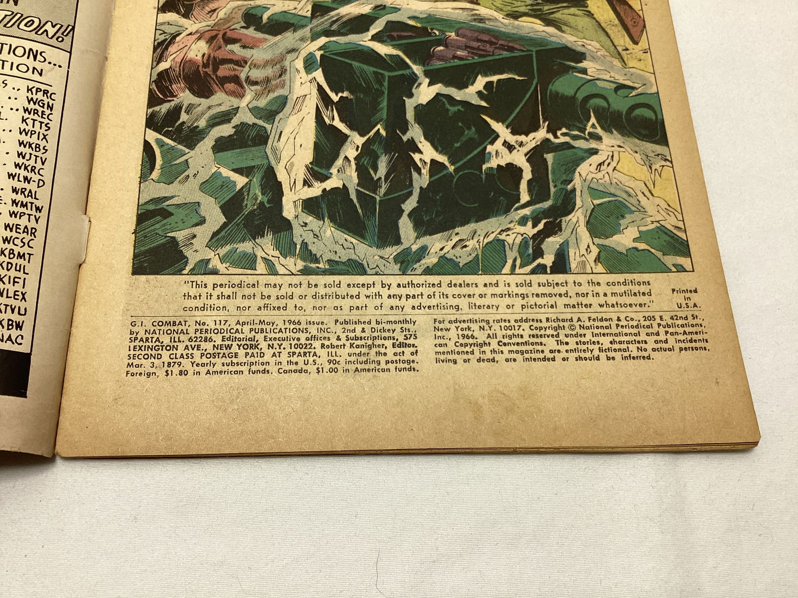 GI Combat 117 DC Comic Book - 7