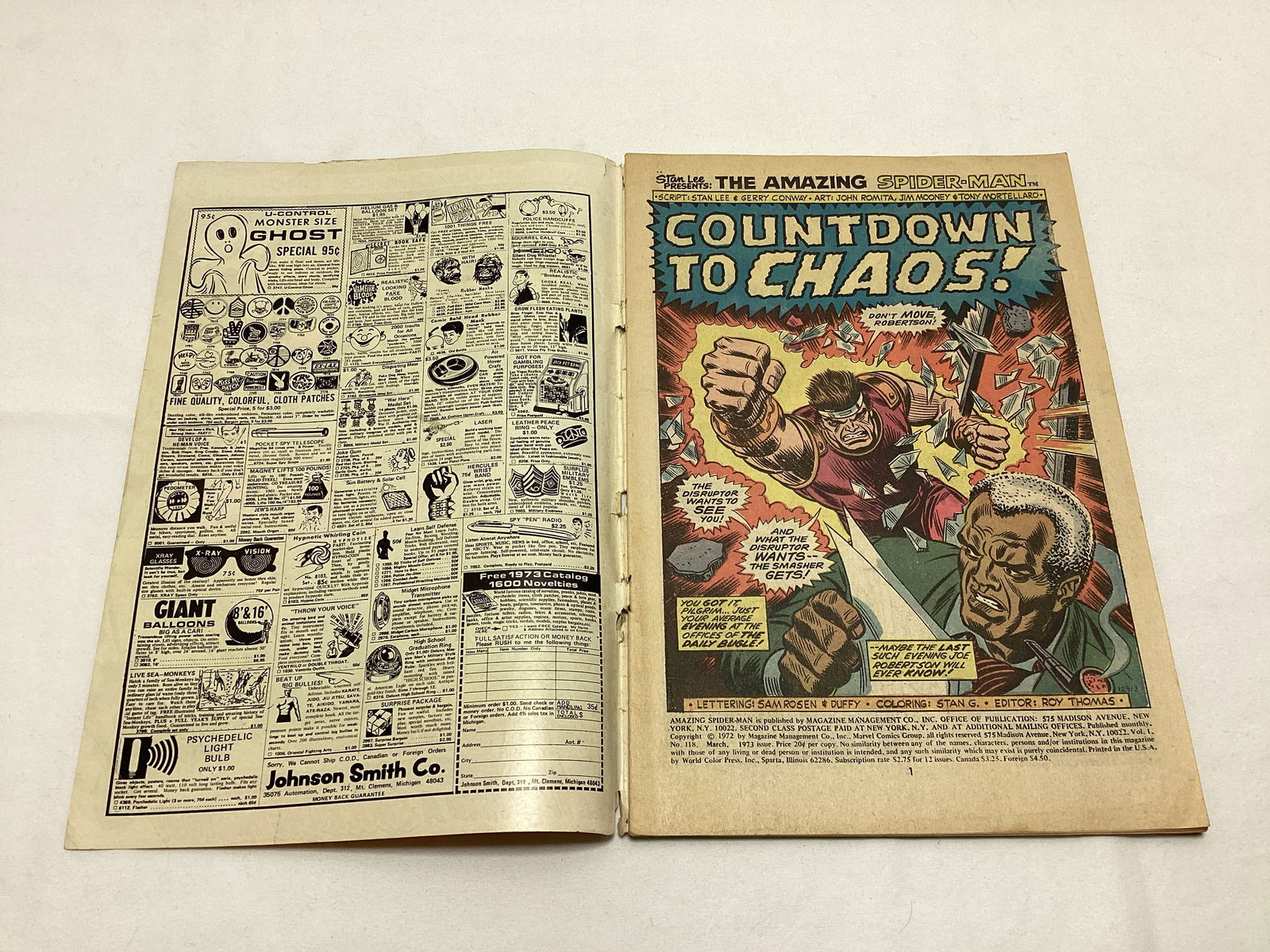 The Amazing Spider-Man 118 Marvel Comic Book - 6